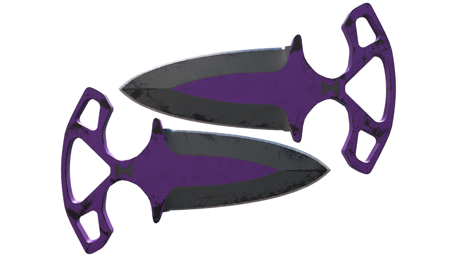 ★ Shadow Daggers | Ultraviolet (Battle-Scarred)
