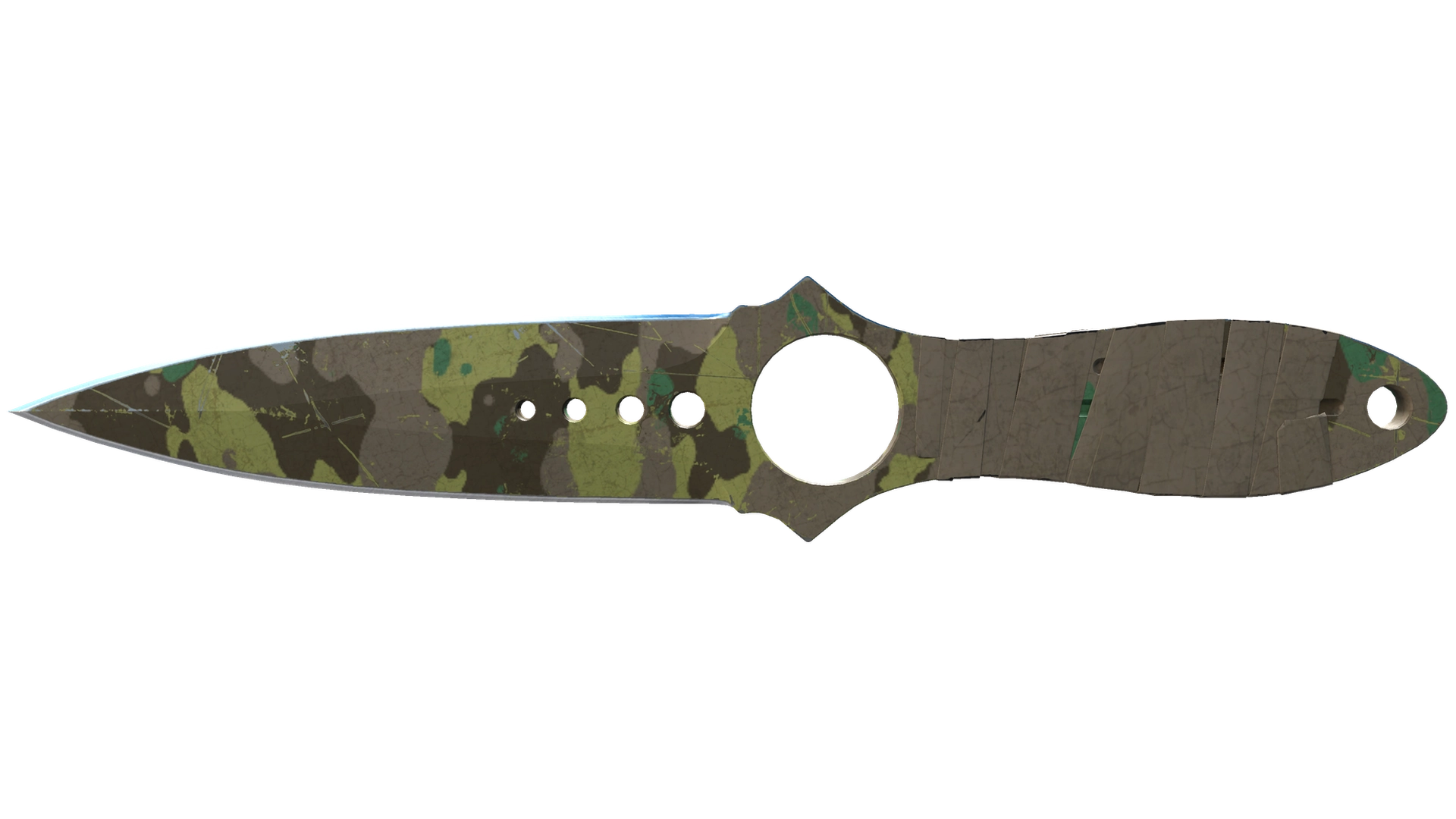 ★ Skeleton Knife | Boreal Forest (Battle-Scarred)