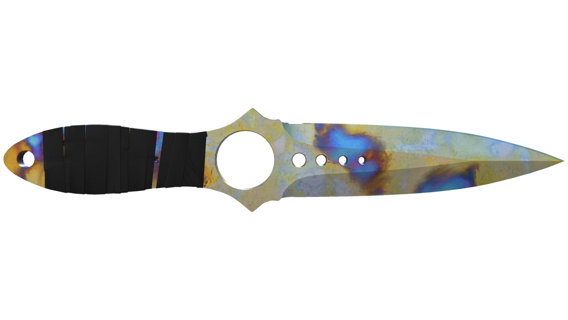 ★ Skeleton Knife | Case Hardened (Minimal Wear)