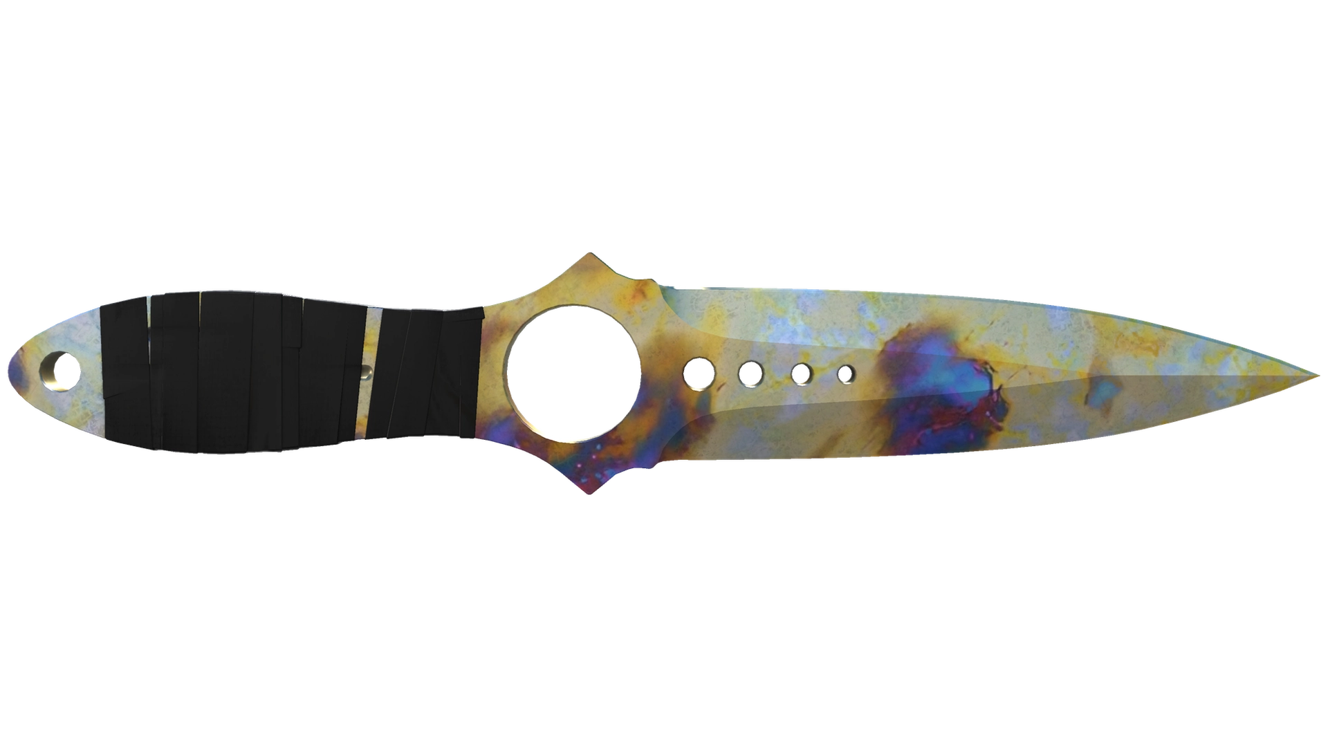 ★ Skeleton Knife | Case Hardened (Minimal Wear)