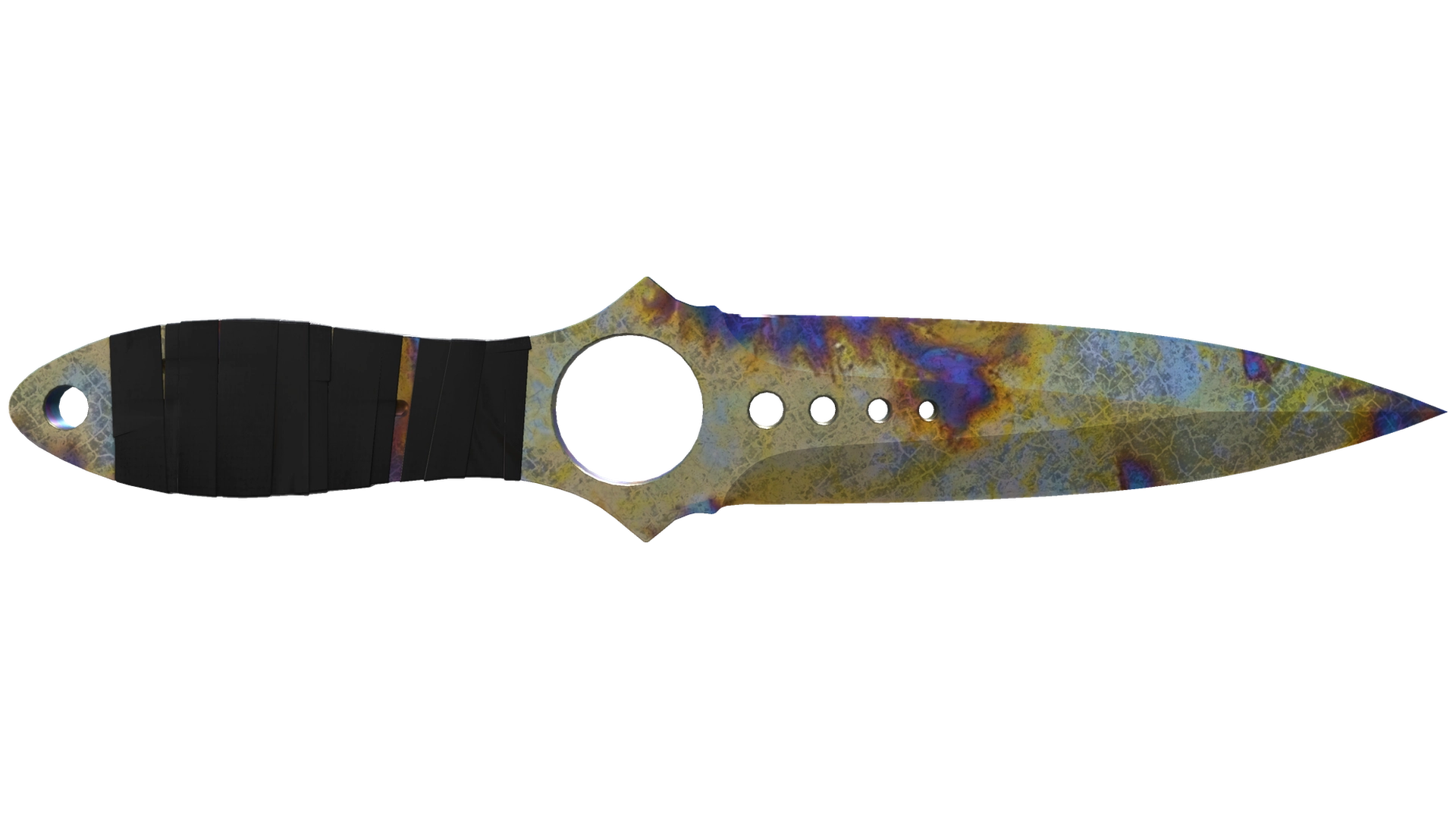★ Skeleton Knife | Case Hardened (Well-Worn)