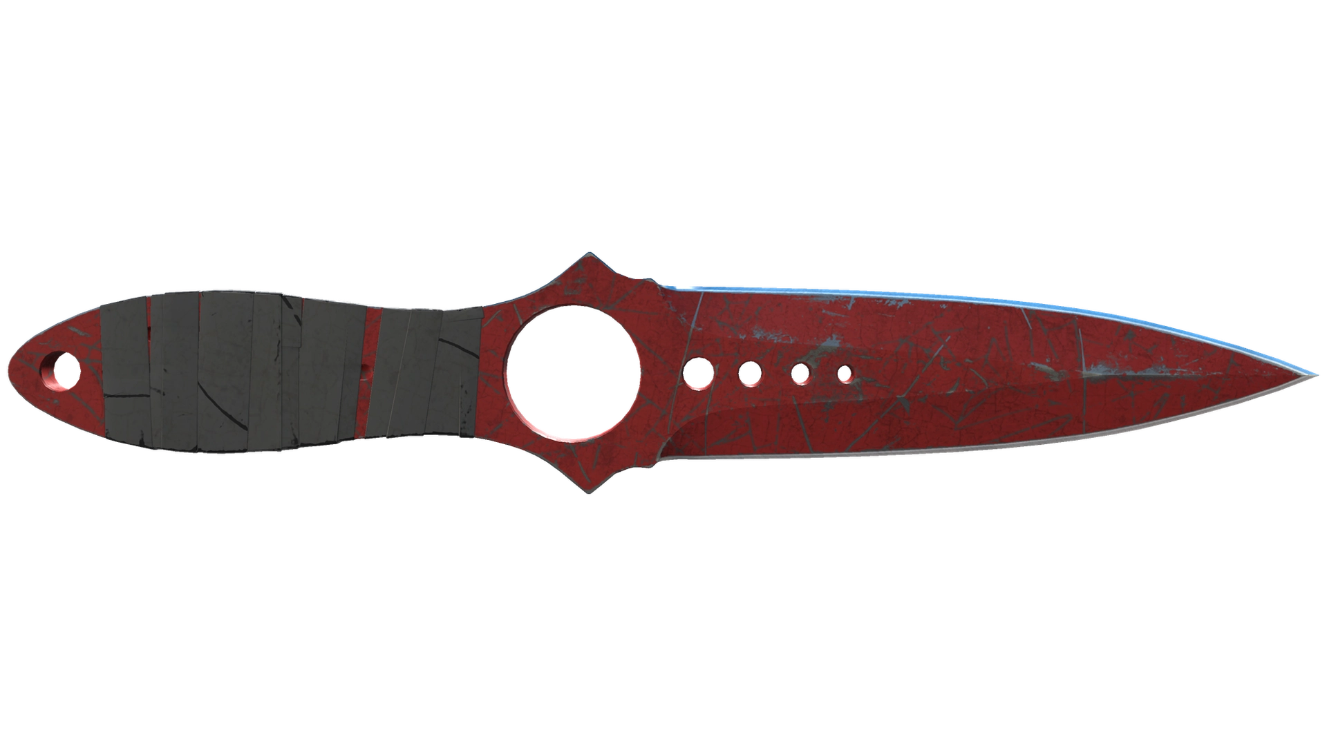 ★ Skeleton Knife | Crimson Web (Battle-Scarred)