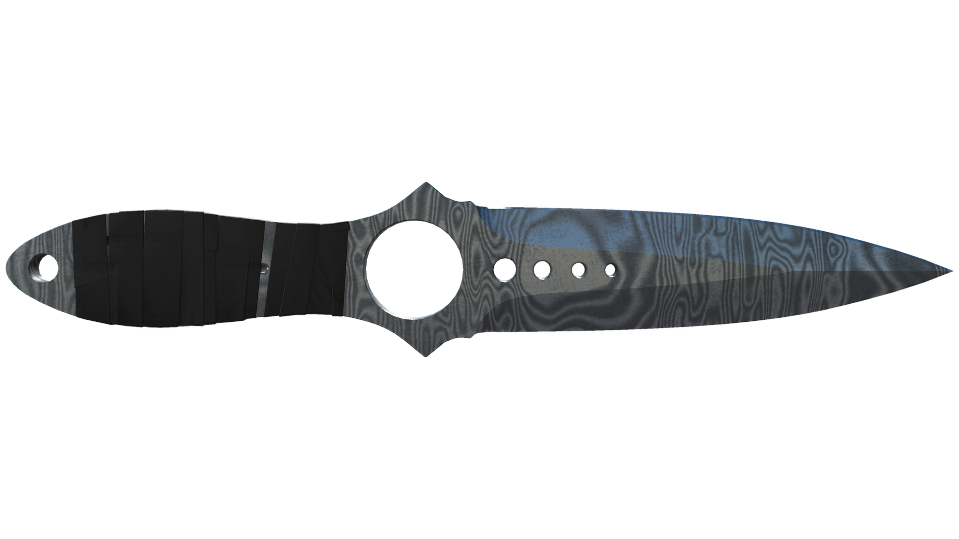 ★ Skeleton Knife | Damascus Steel (Battle-Scarred)