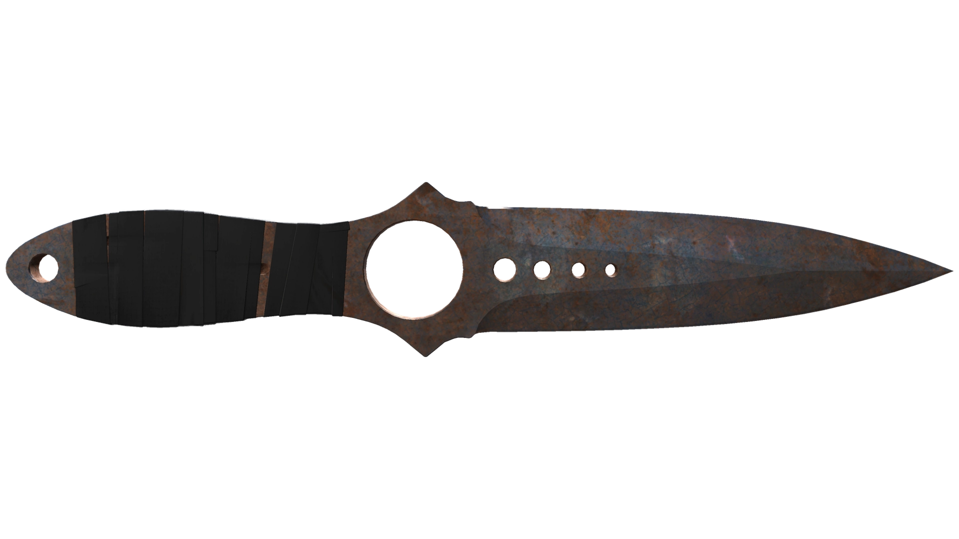 ★ Skeleton Knife | Rust Coat (Battle-Scarred)