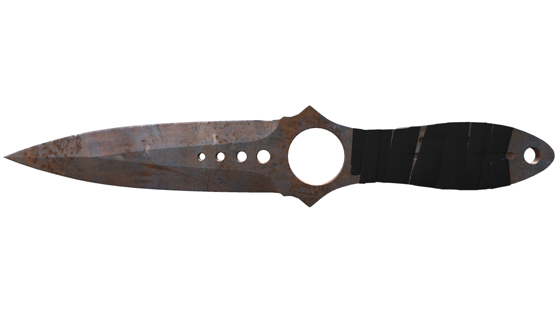 ★ Skeleton Knife | Rust Coat (Well-Worn)
