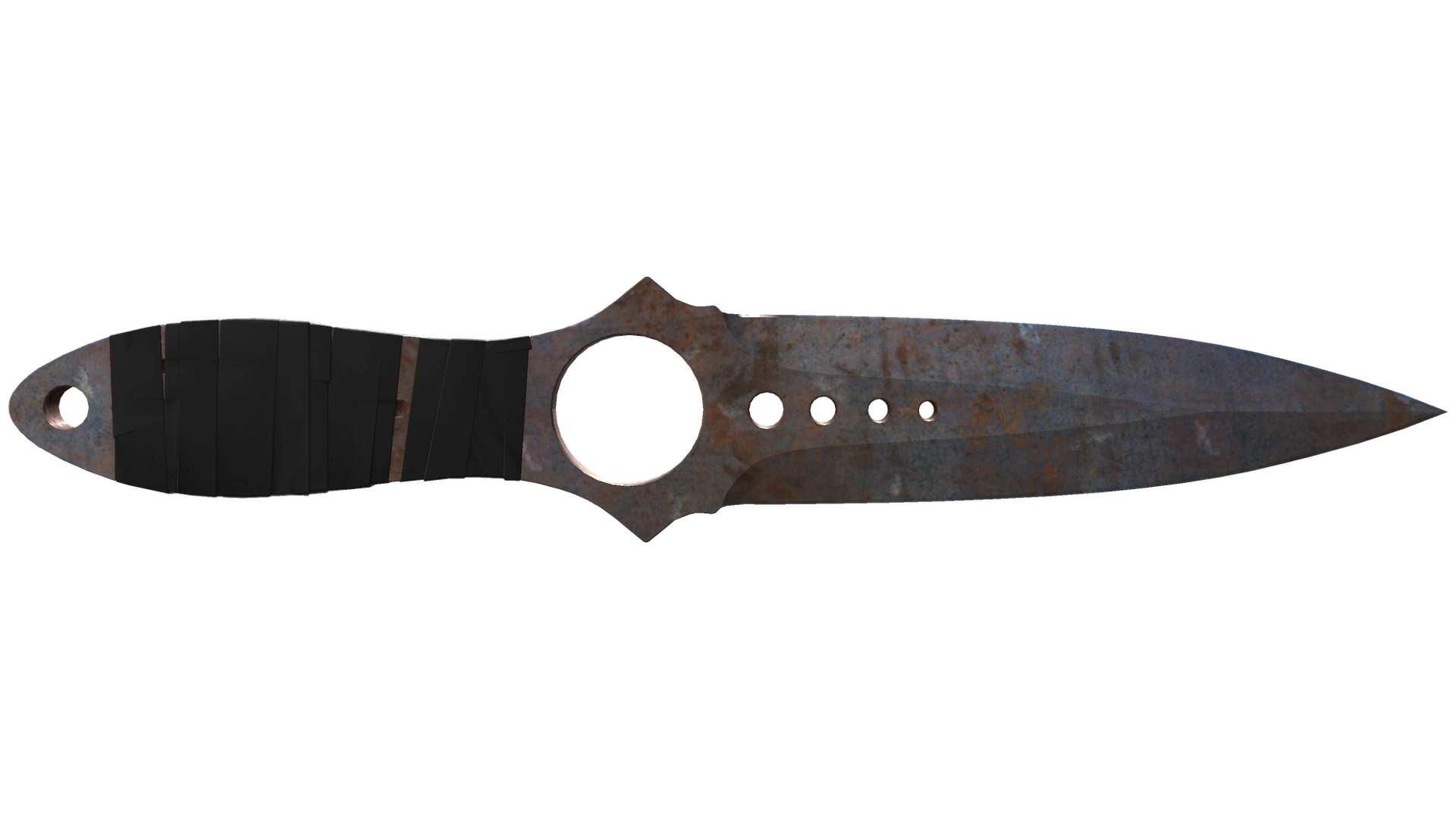 ★ Skeleton Knife | Rust Coat (Well-Worn)