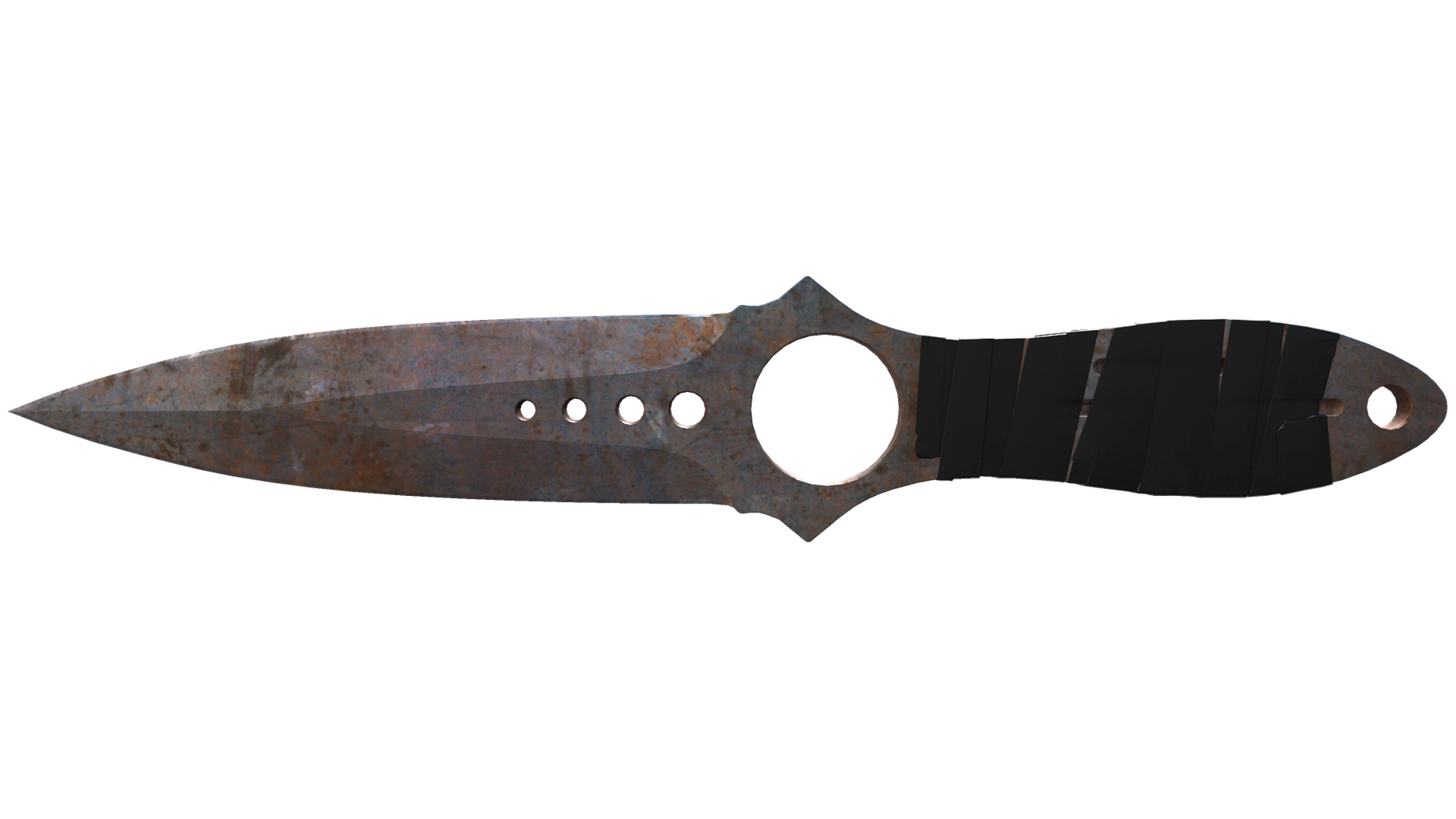 ★ Skeleton Knife | Rust Coat (Well-Worn)