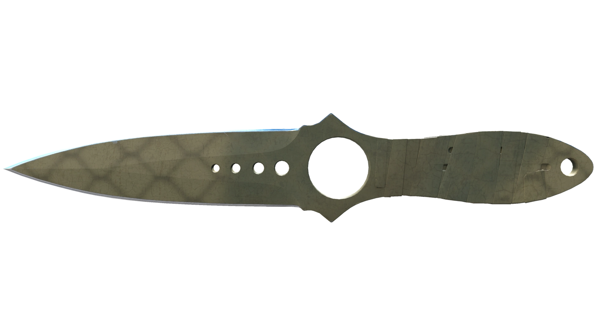 ★ Skeleton Knife | Safari Mesh (Well-Worn)