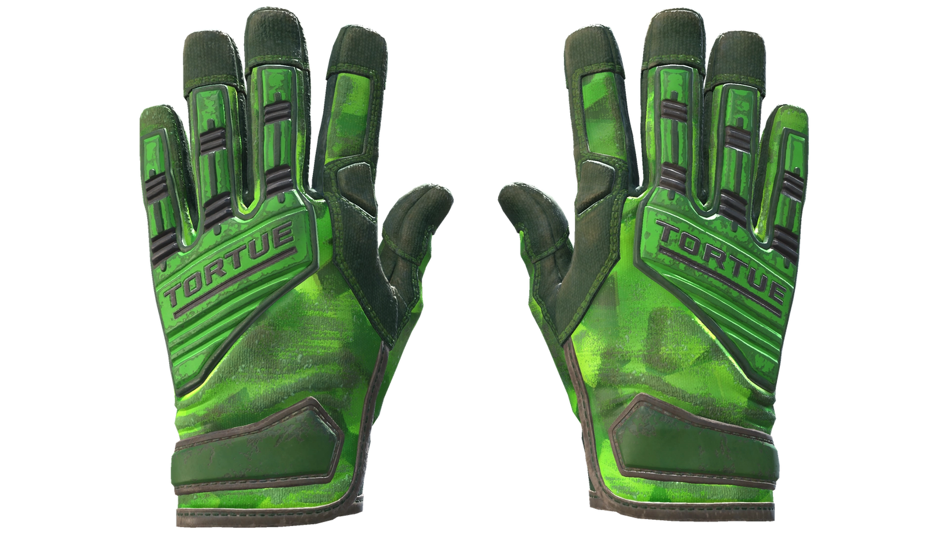 ★ Specialist Gloves | Lime Polycam (Battle-Scarred)