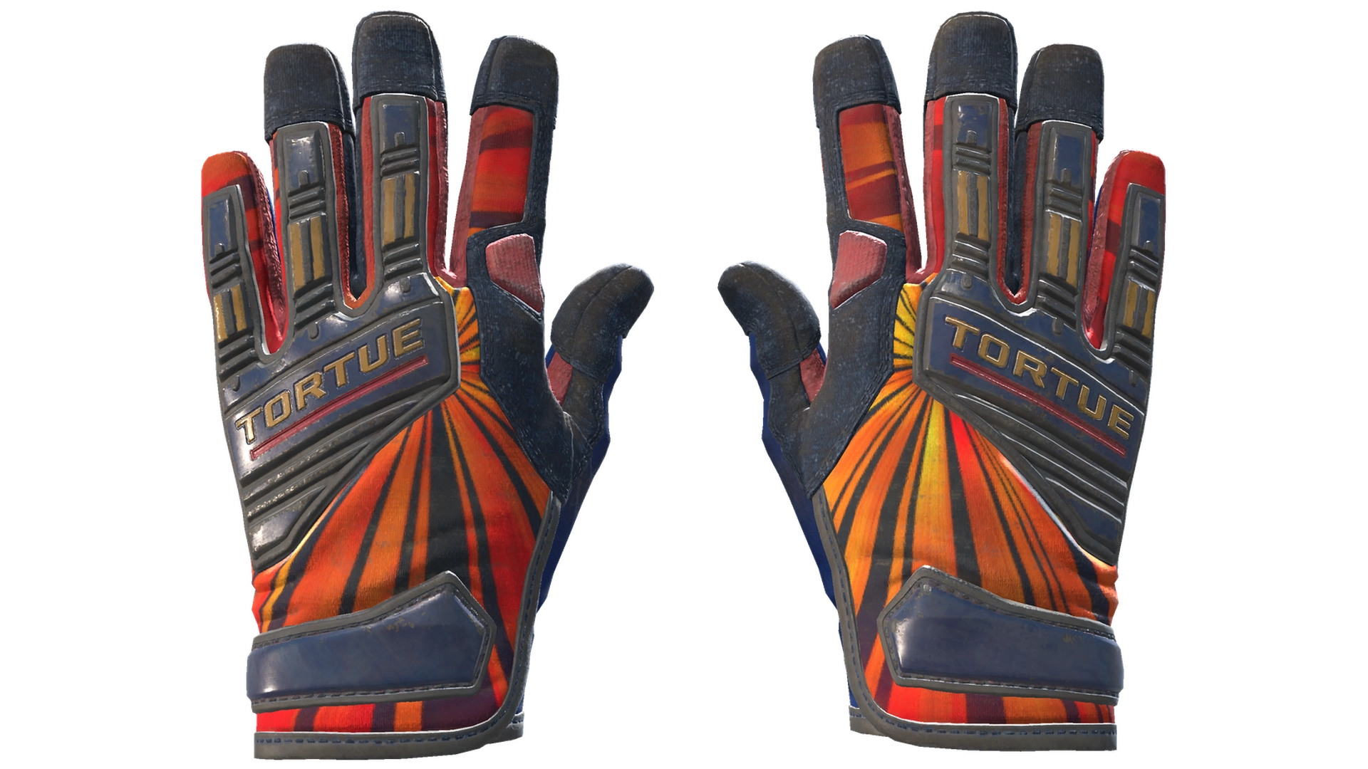 ★ Specialist Gloves | Sunburst (Battle-Scarred)