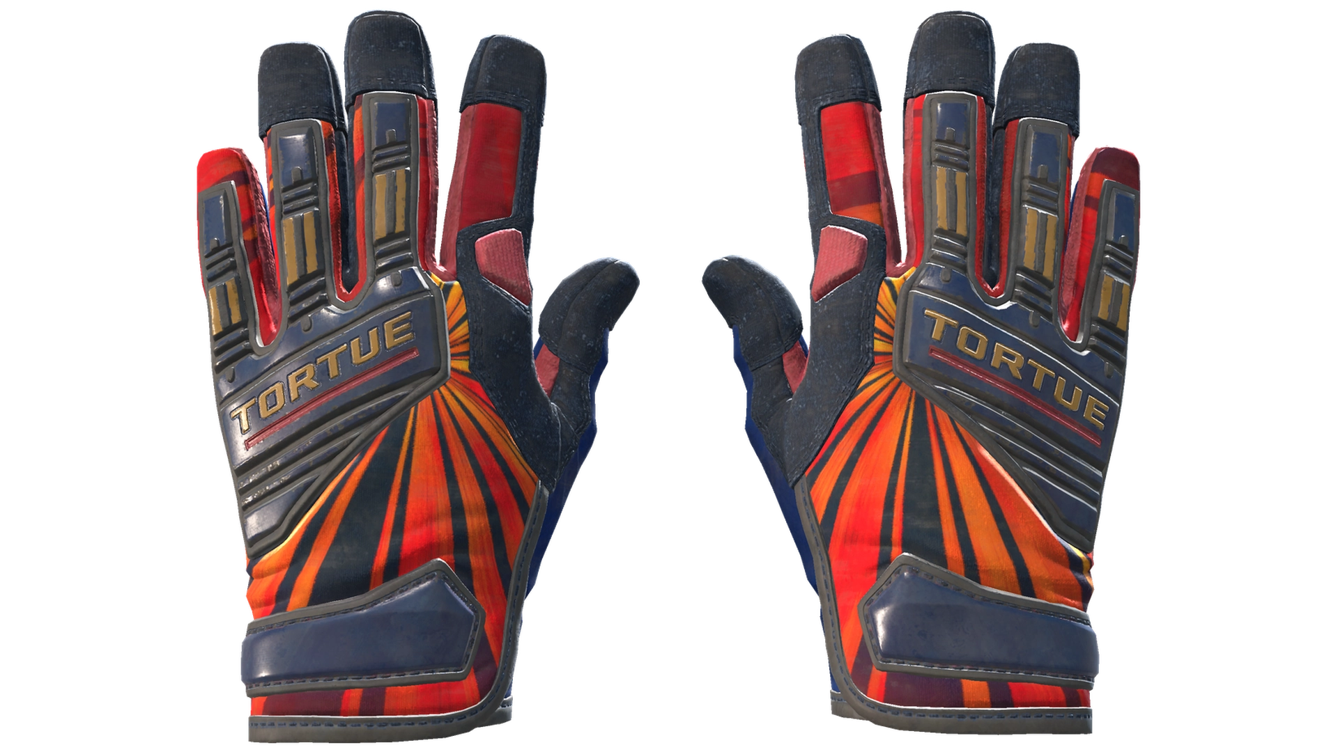 ★ Specialist Gloves | Sunburst (Well-Worn)