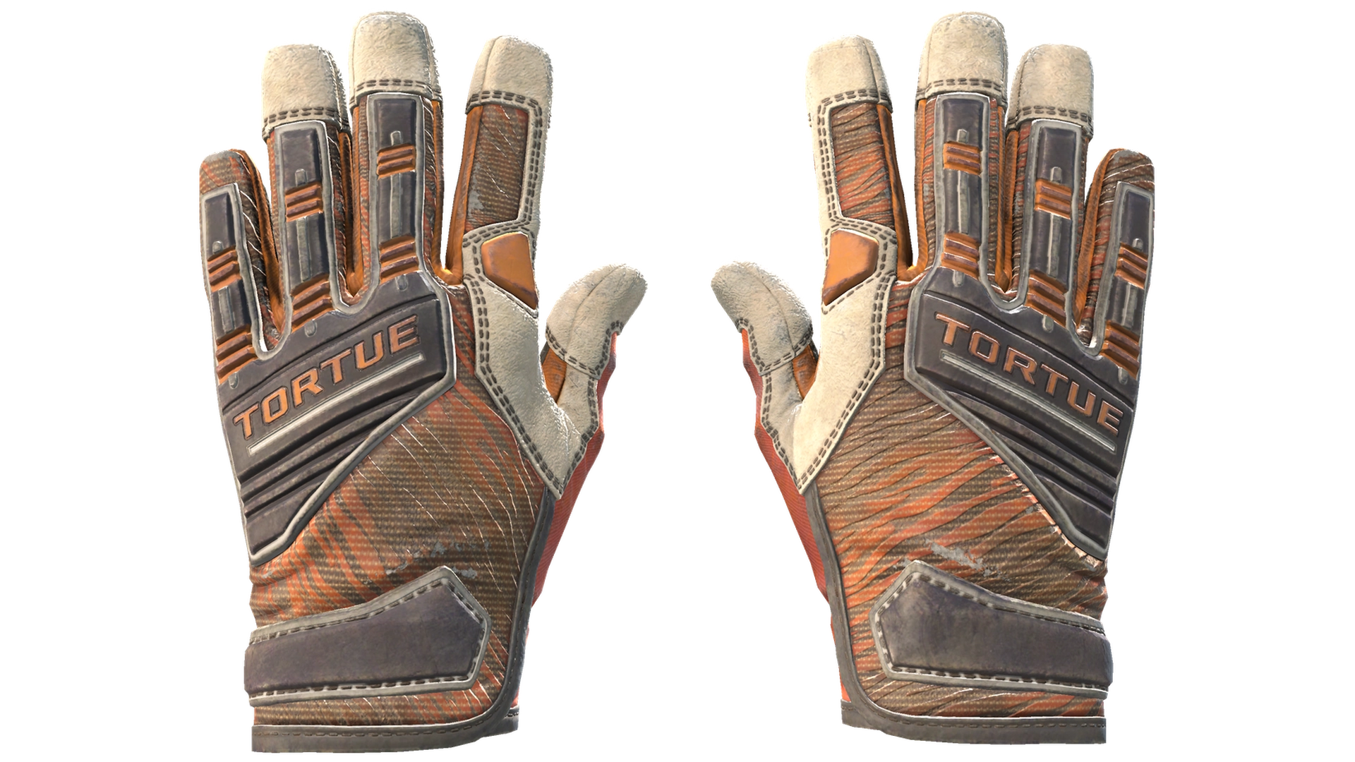 ★ Specialist Gloves | Tiger Strike (Well-Worn)