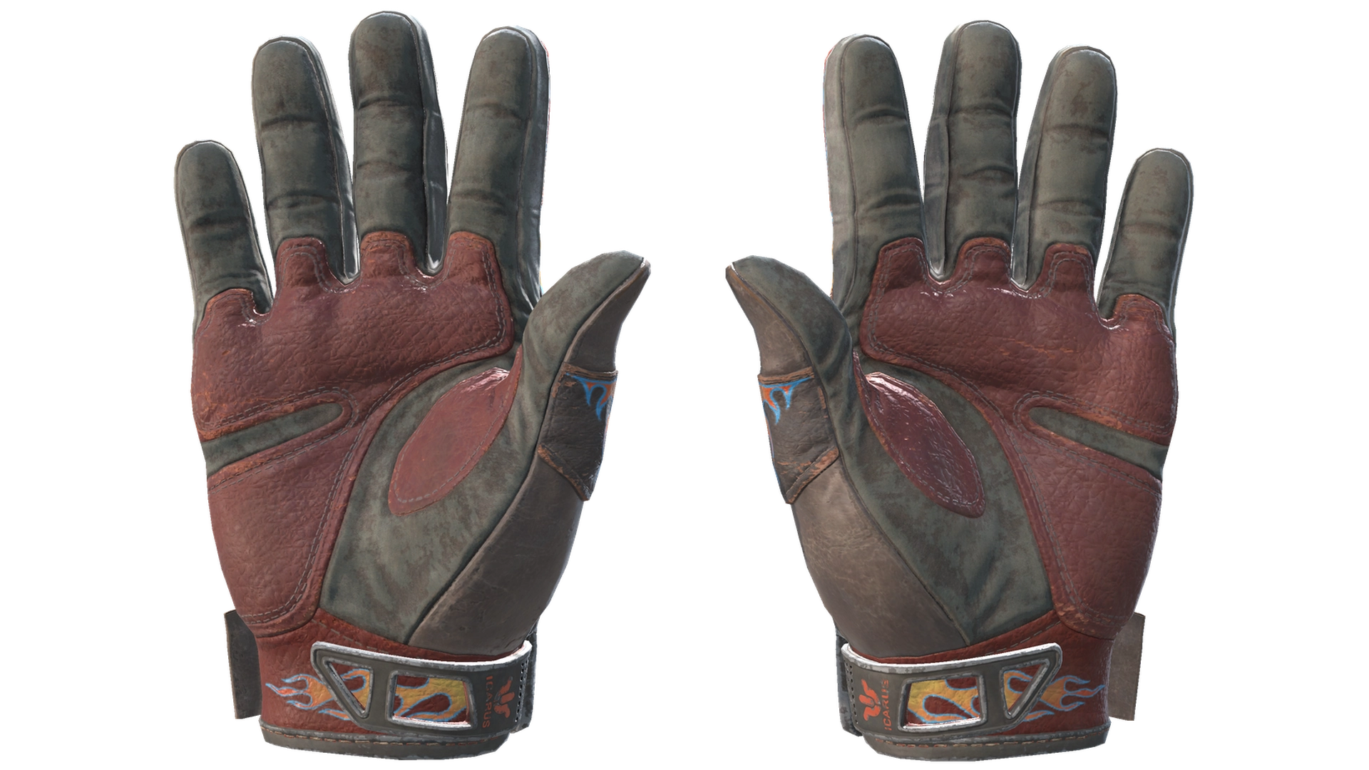 ★ Sport Gloves | Blaze (Well-Worn)