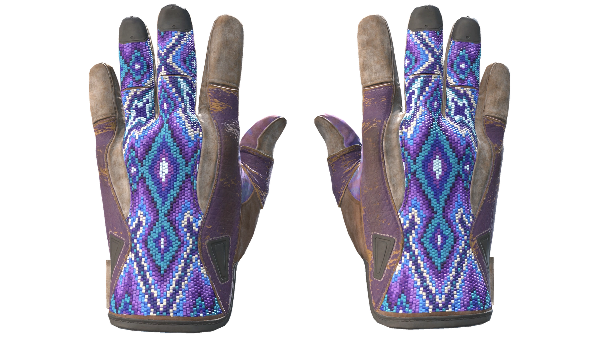 ★ Sport Gloves | Violet Beadwork (Battle-Scarred)