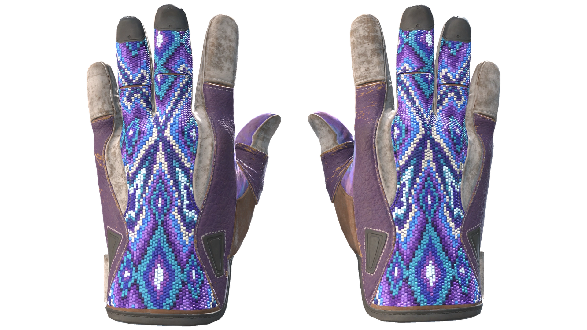 ★ Sport Gloves | Violet Beadwork (Well-Worn)