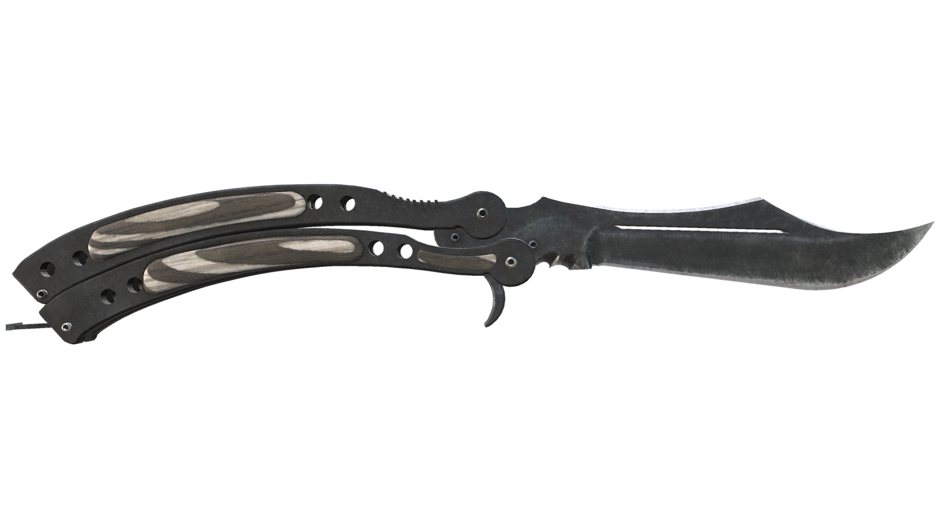 ★ StatTrak™ Butterfly Knife | Black Laminate (Field-Tested)