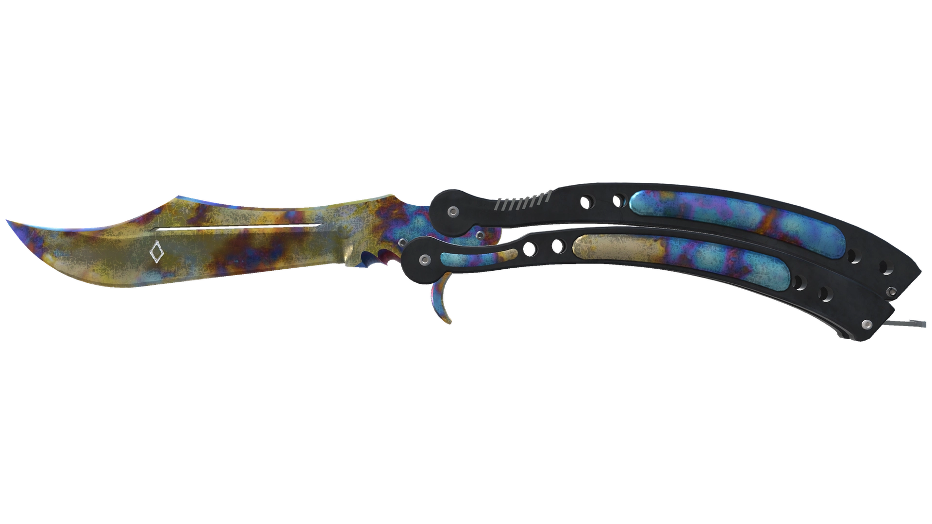 ★ StatTrak™ Butterfly Knife | Case Hardened (Well-Worn)