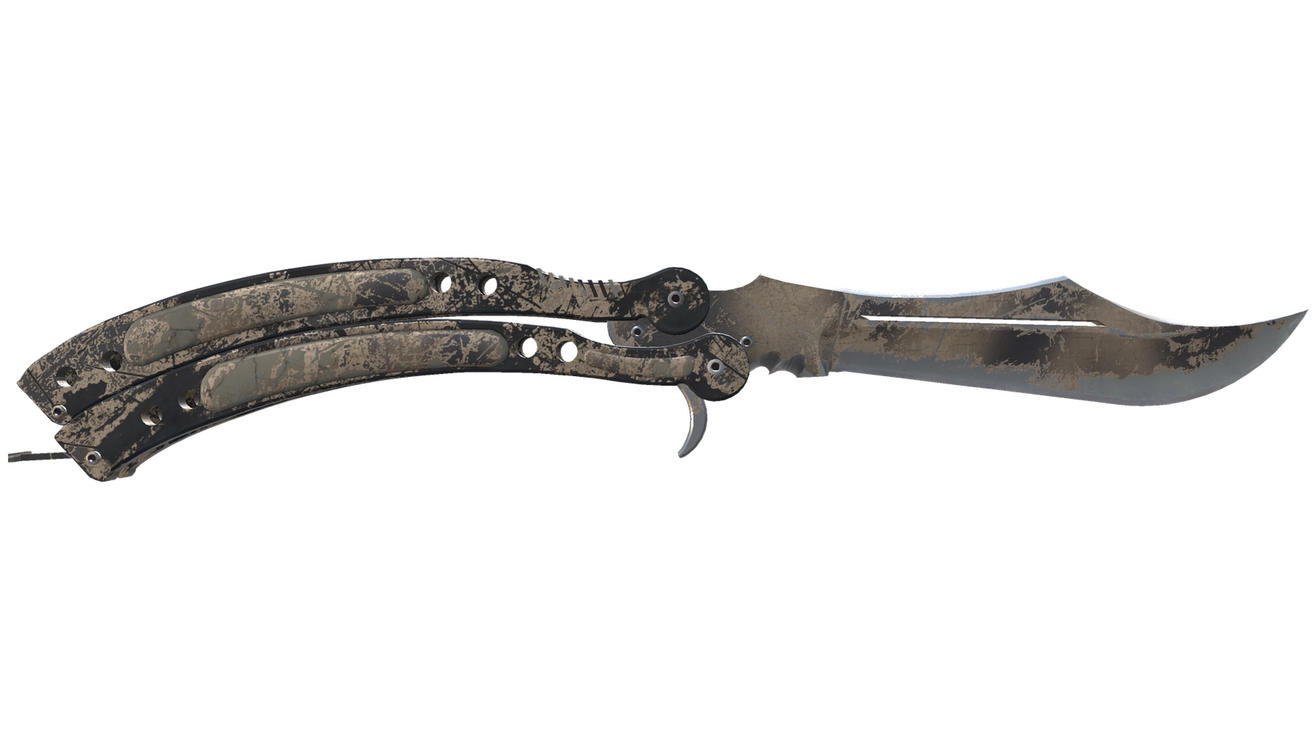 ★ StatTrak™ Butterfly Knife | Scorched (Battle-Scarred)