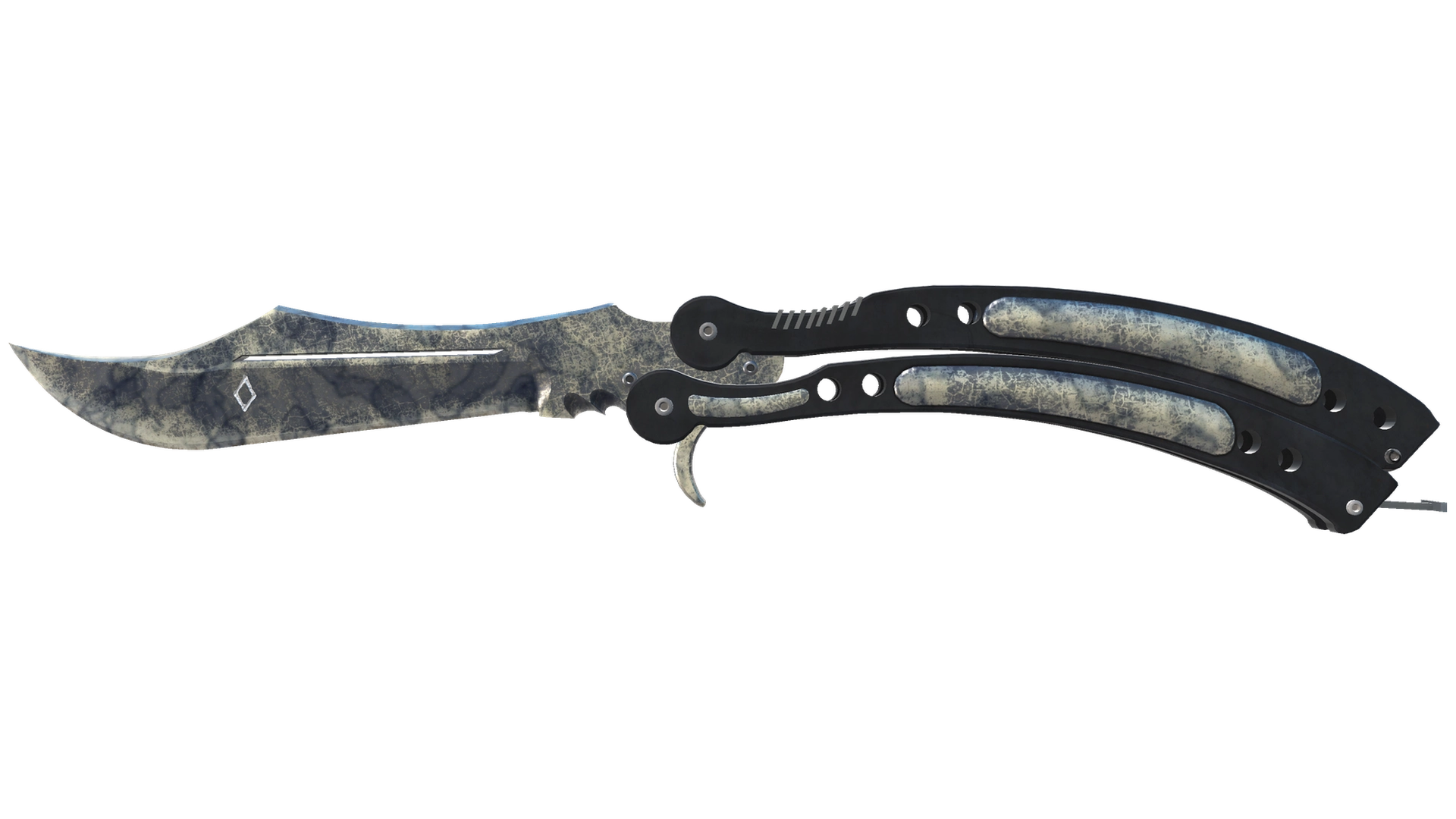★ StatTrak™ Butterfly Knife | Stained (Battle-Scarred)