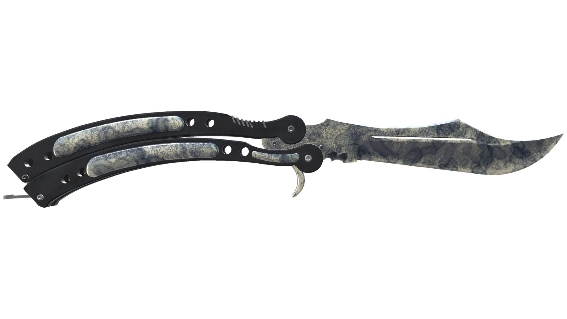★ StatTrak™ Butterfly Knife | Stained (Battle-Scarred)