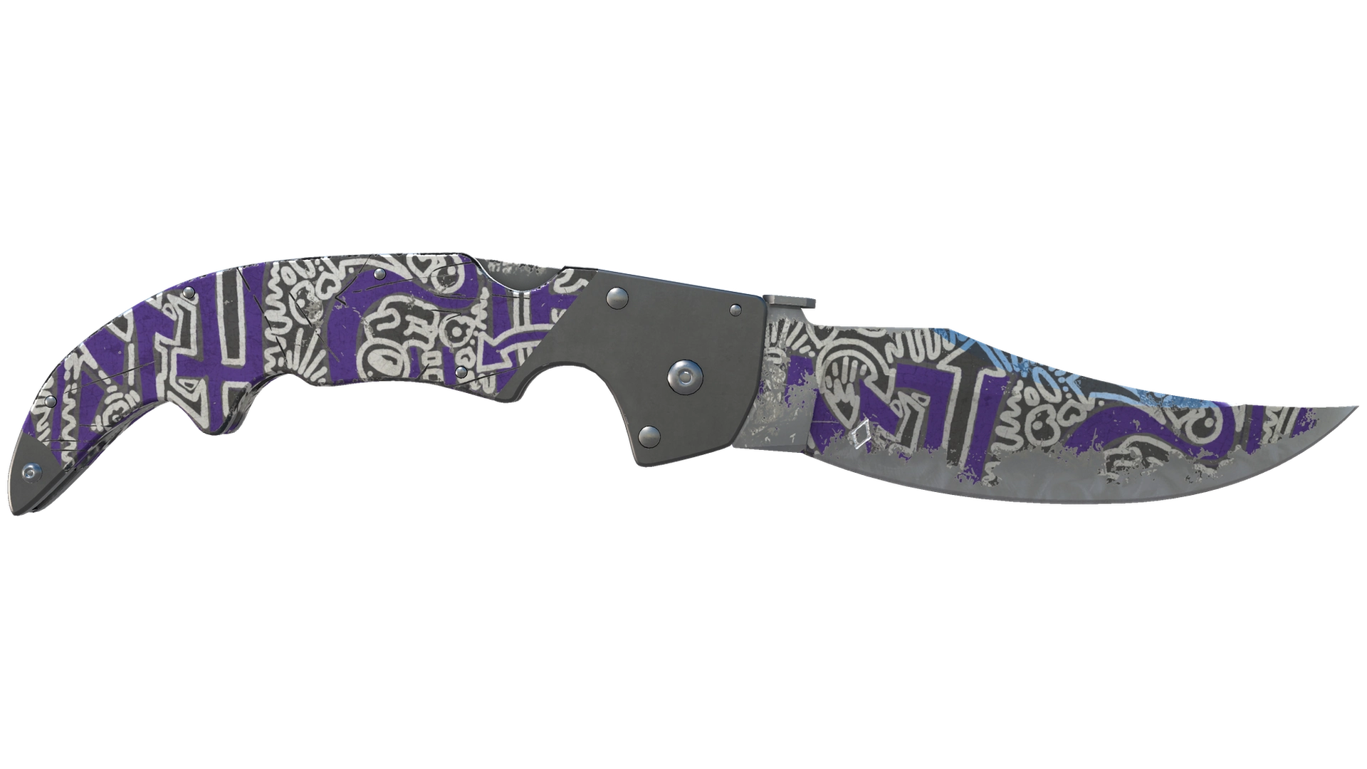 ★ StatTrak™ Falchion Knife | Freehand (Well-Worn)