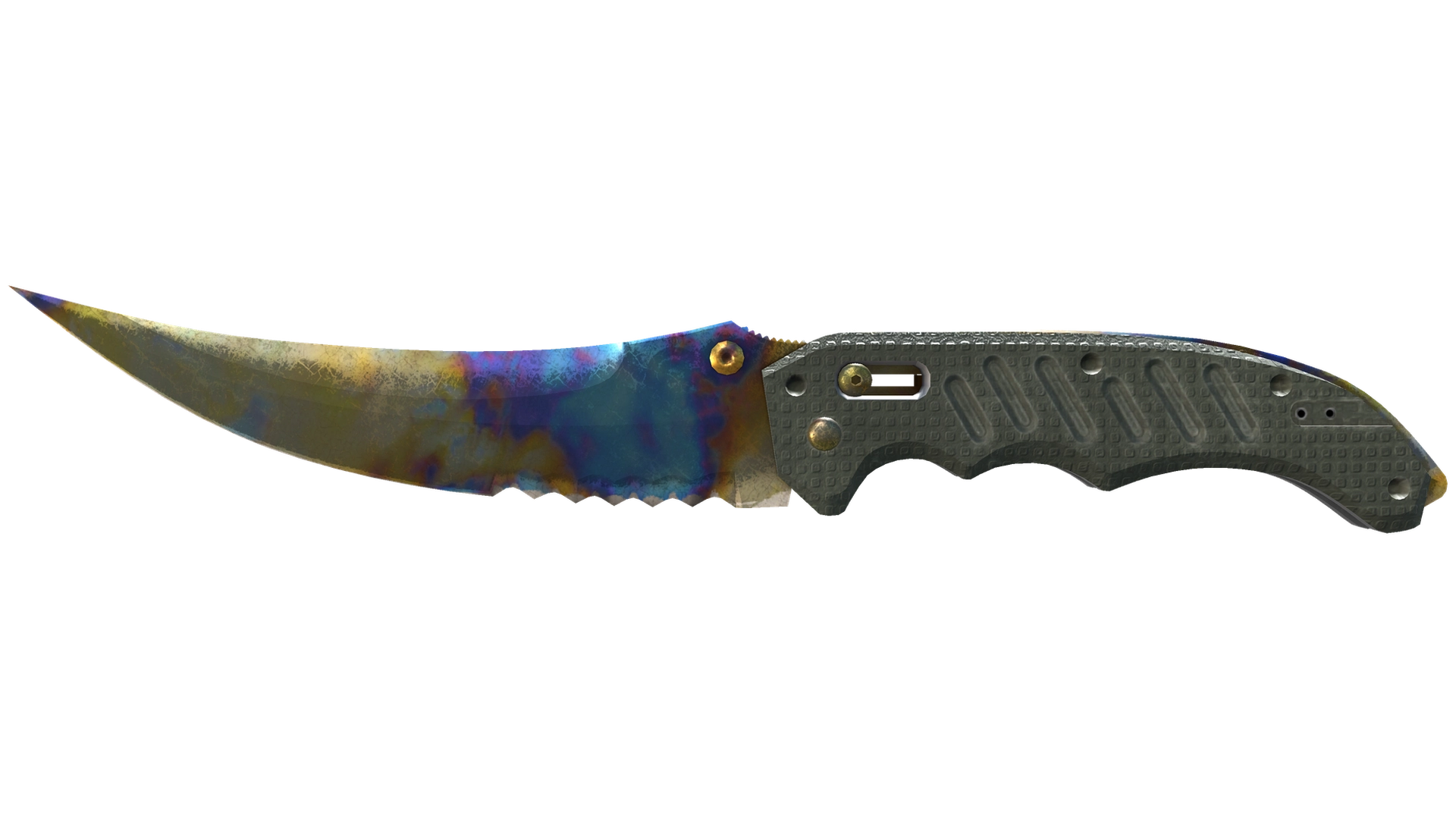 ★ StatTrak™ Flip Knife | Case Hardened (Battle-Scarred)