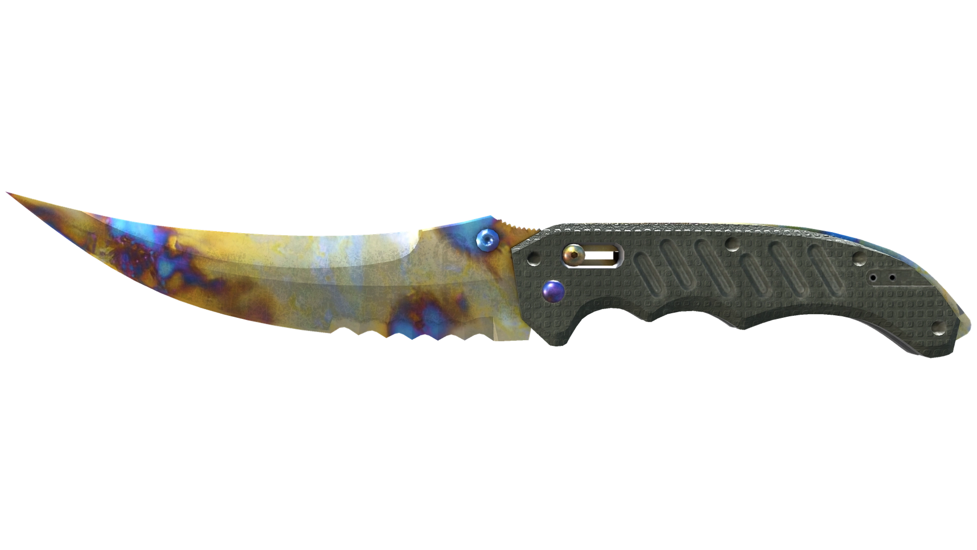 ★ StatTrak™ Flip Knife | Case Hardened (Minimal Wear)
