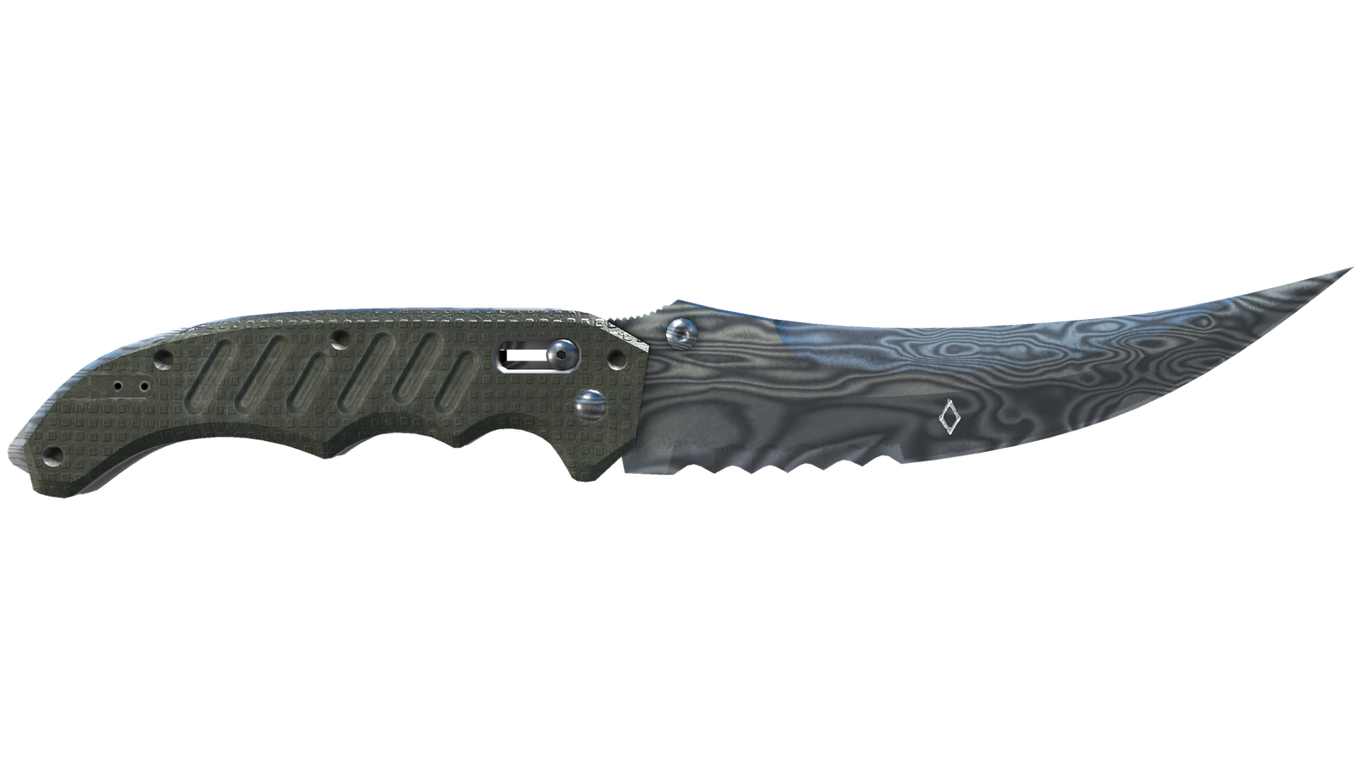 ★ StatTrak™ Flip Knife | Damascus Steel (Field-Tested)