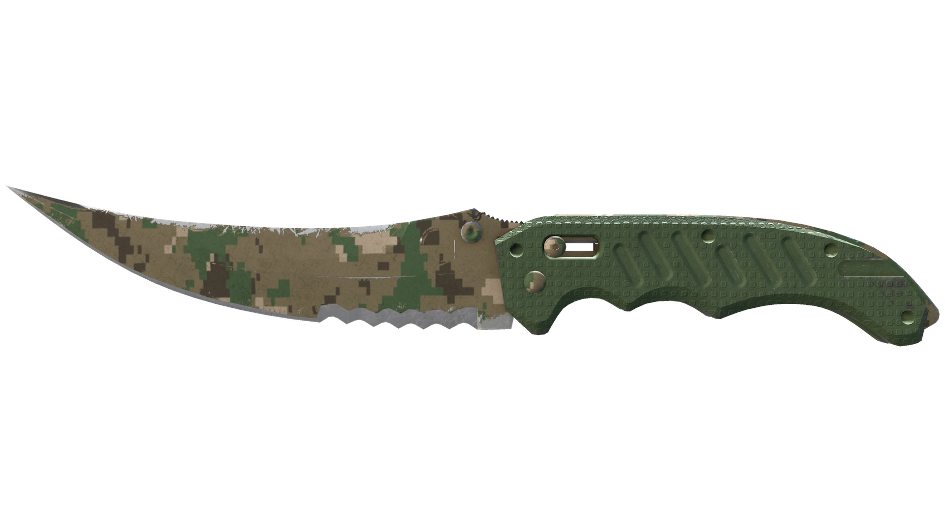 ★ StatTrak™ Flip Knife | Forest DDPAT (Field-Tested)