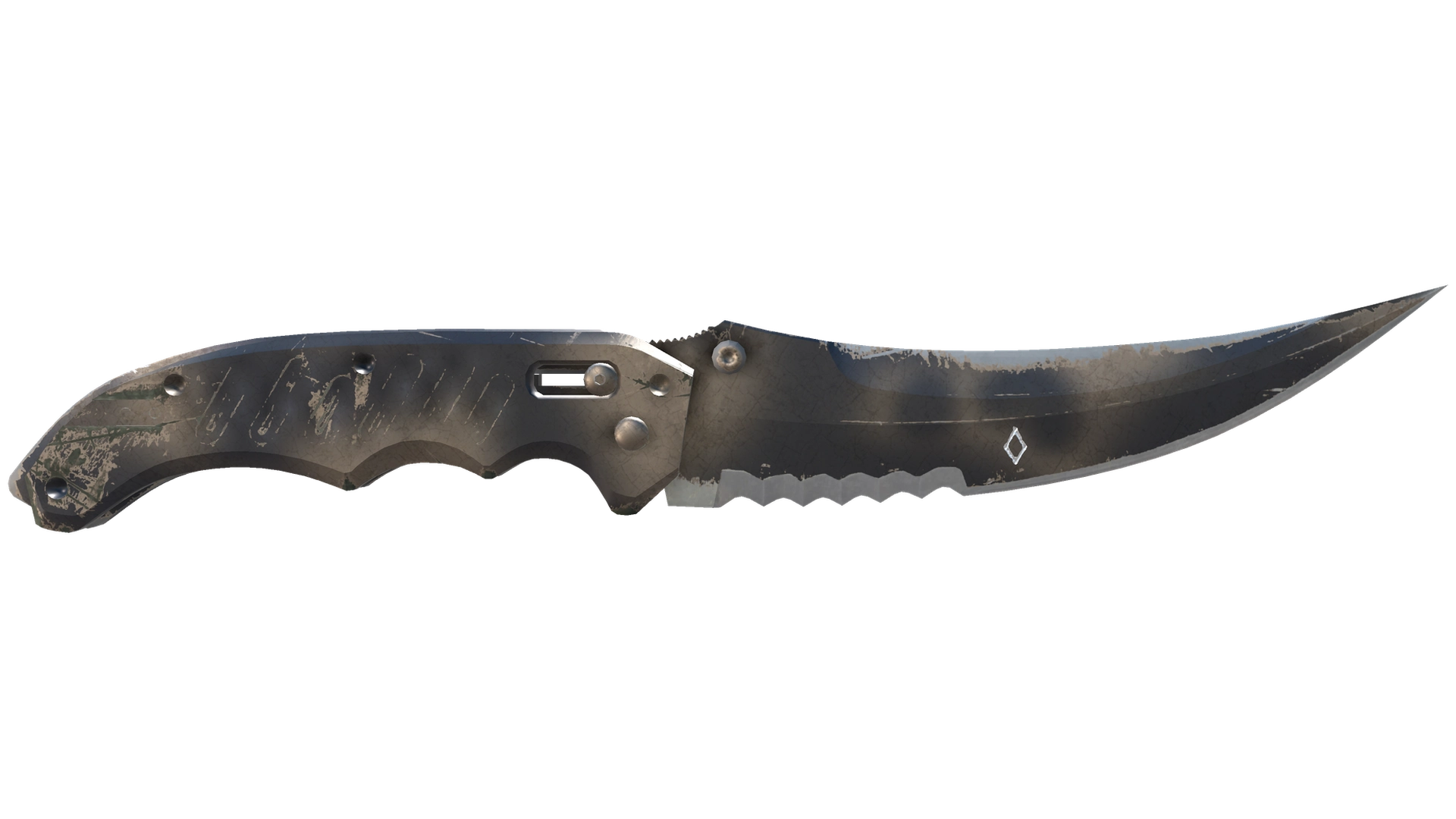 ★ StatTrak™ Flip Knife | Scorched (Well-Worn)