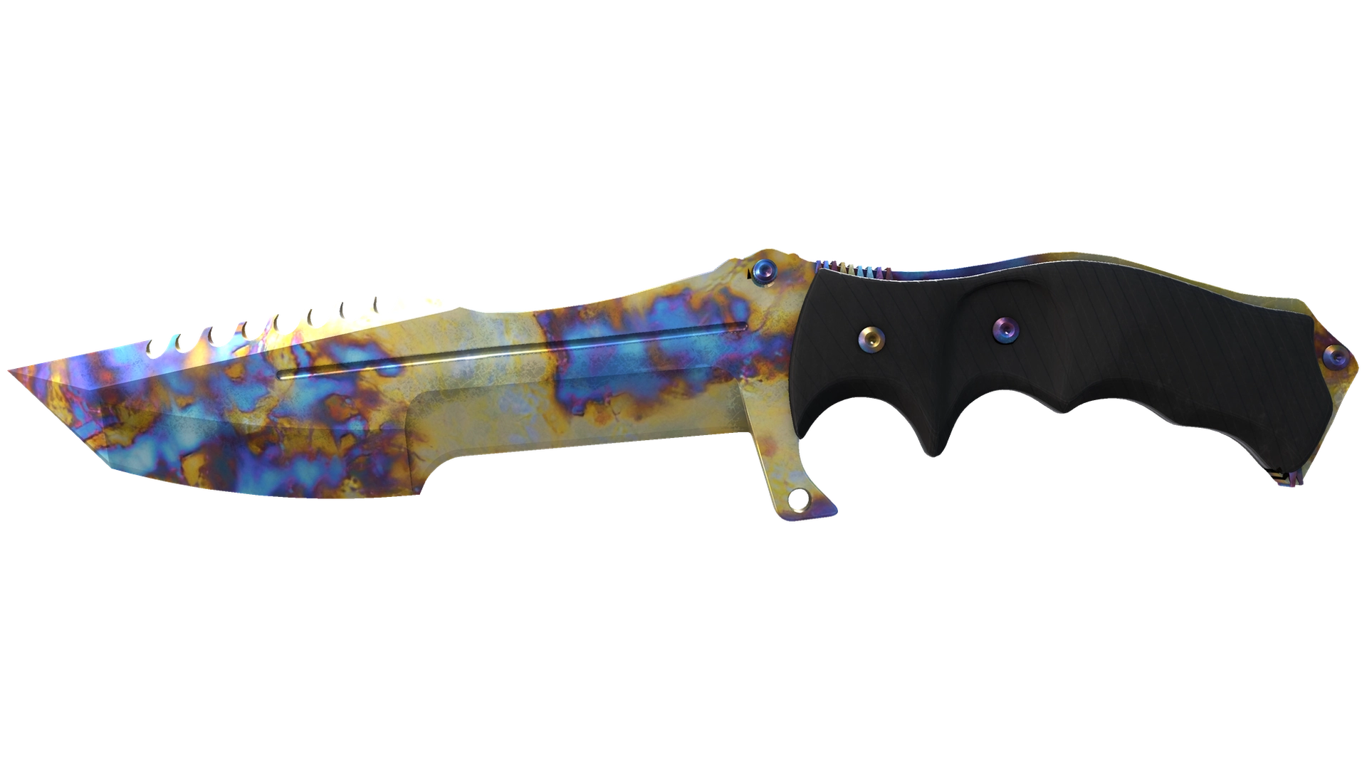 ★ StatTrak™ Huntsman Knife | Case Hardened (Minimal Wear)