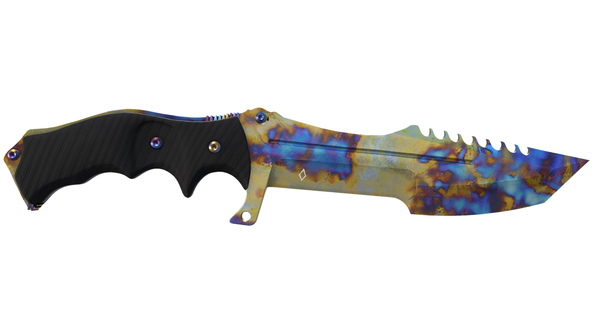 ★ StatTrak™ Huntsman Knife | Case Hardened (Minimal Wear)