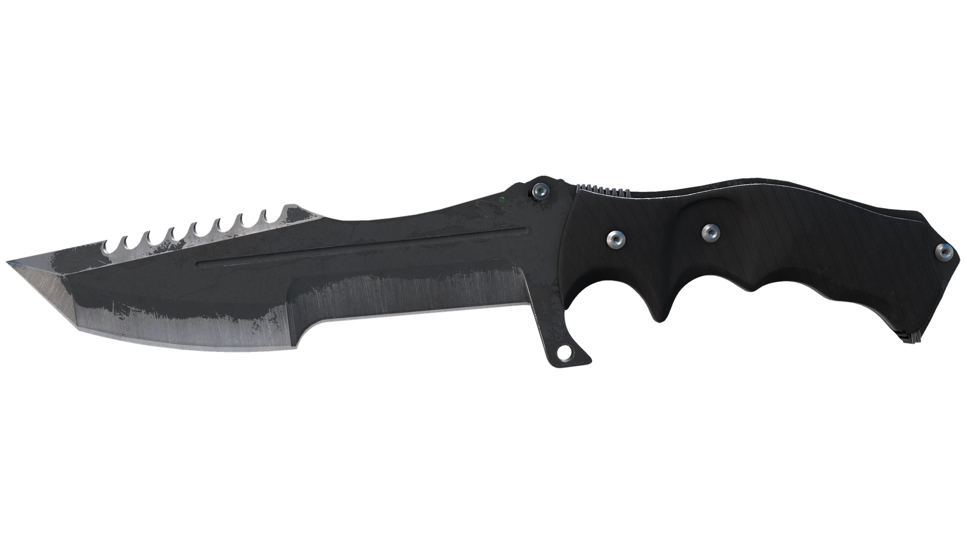 ★ StatTrak™ Huntsman Knife | Night (Battle-Scarred)