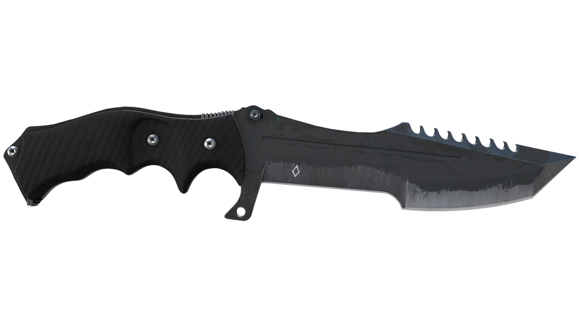 ★ StatTrak™ Huntsman Knife | Night (Battle-Scarred)