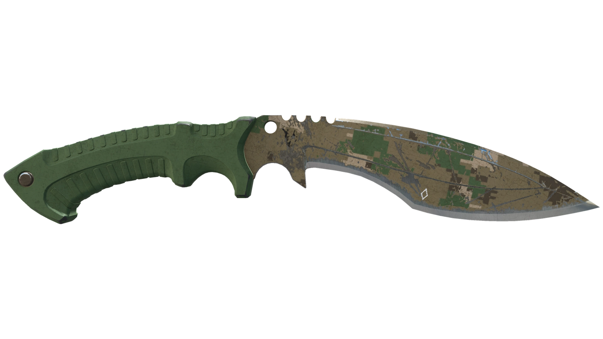 ★ StatTrak™ Kukri Knife | Forest DDPAT (Battle-Scarred)