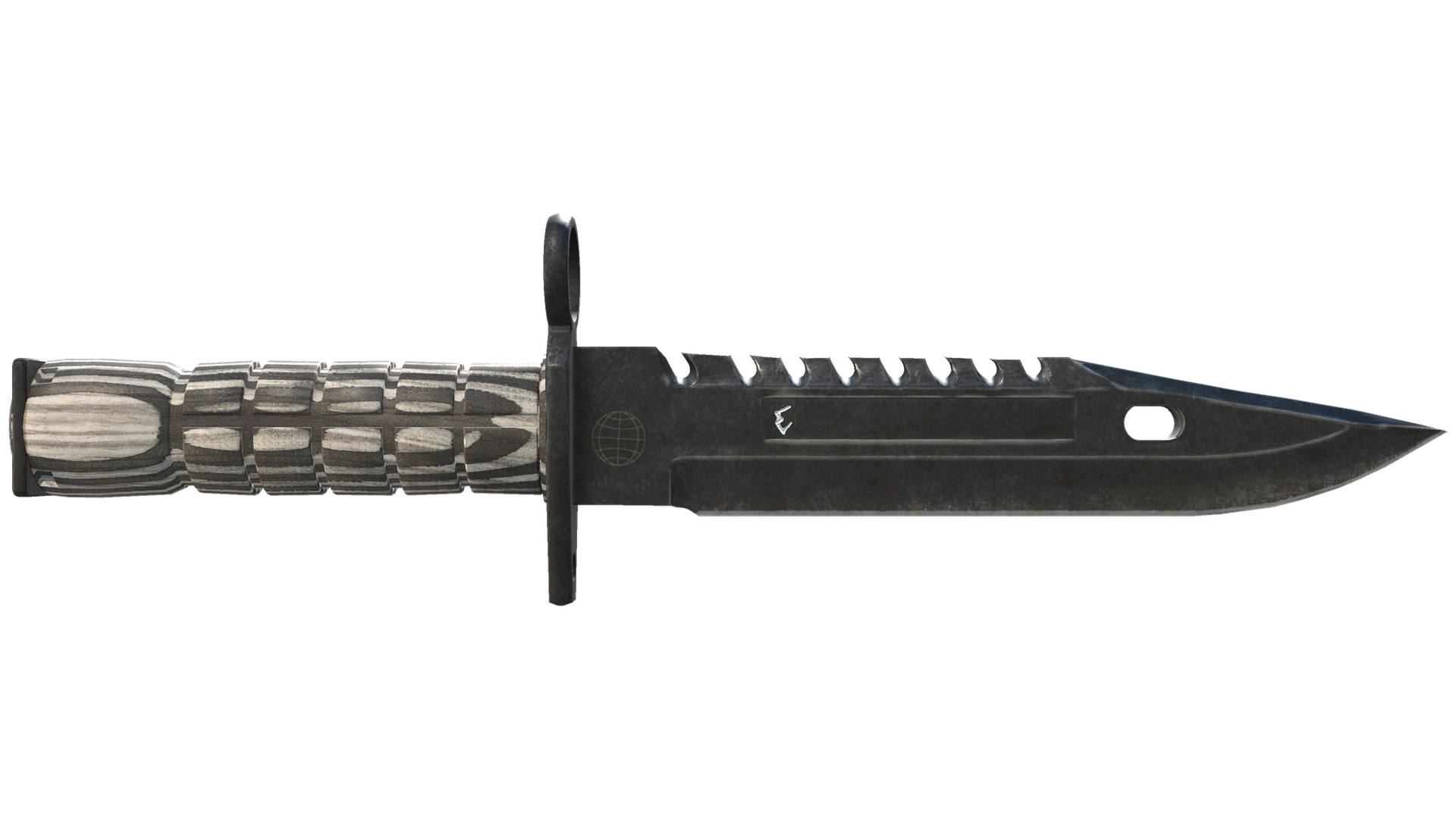 ★ StatTrak™ M9 Bayonet | Black Laminate (Well-Worn)