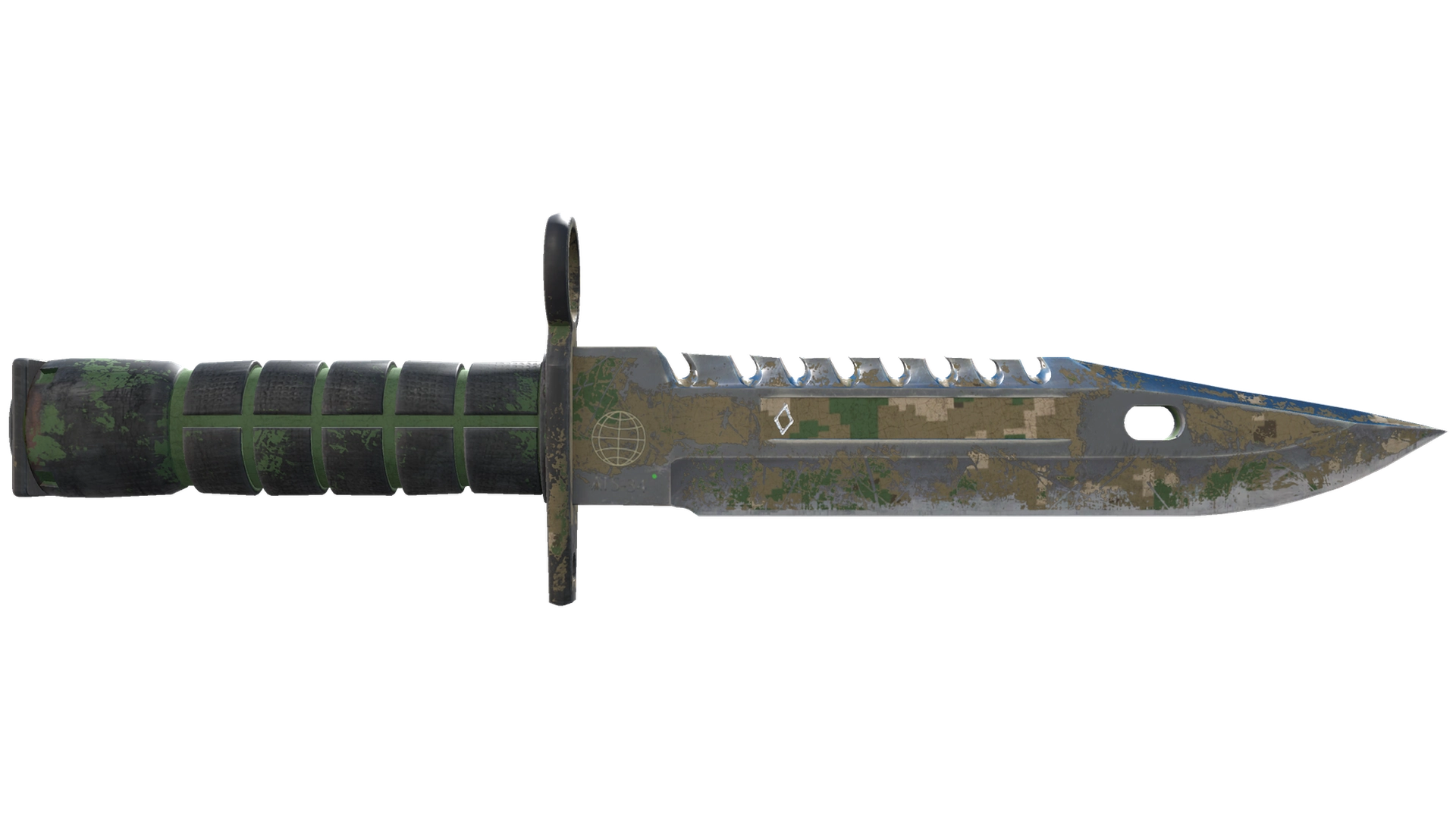 ★ StatTrak™ M9 Bayonet | Forest DDPAT (Battle-Scarred)