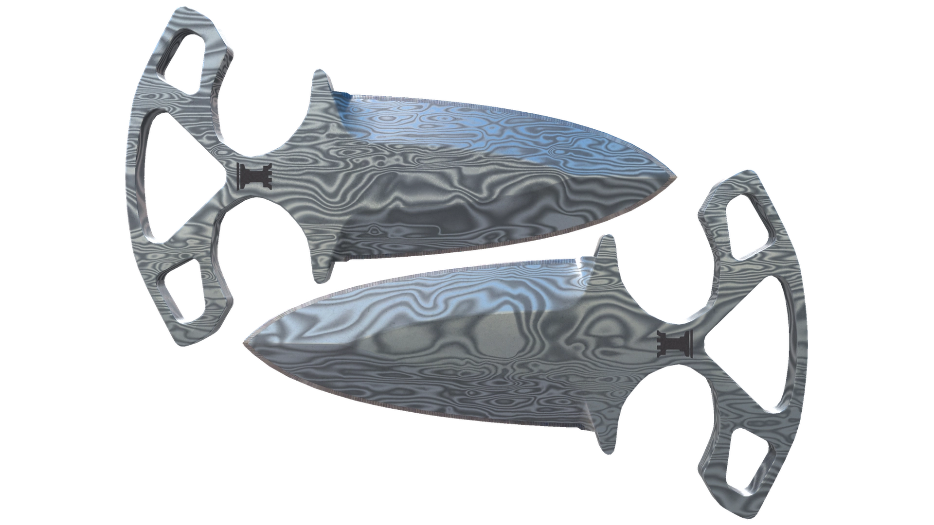 ★ StatTrak™ Shadow Daggers | Damascus Steel (Field-Tested)