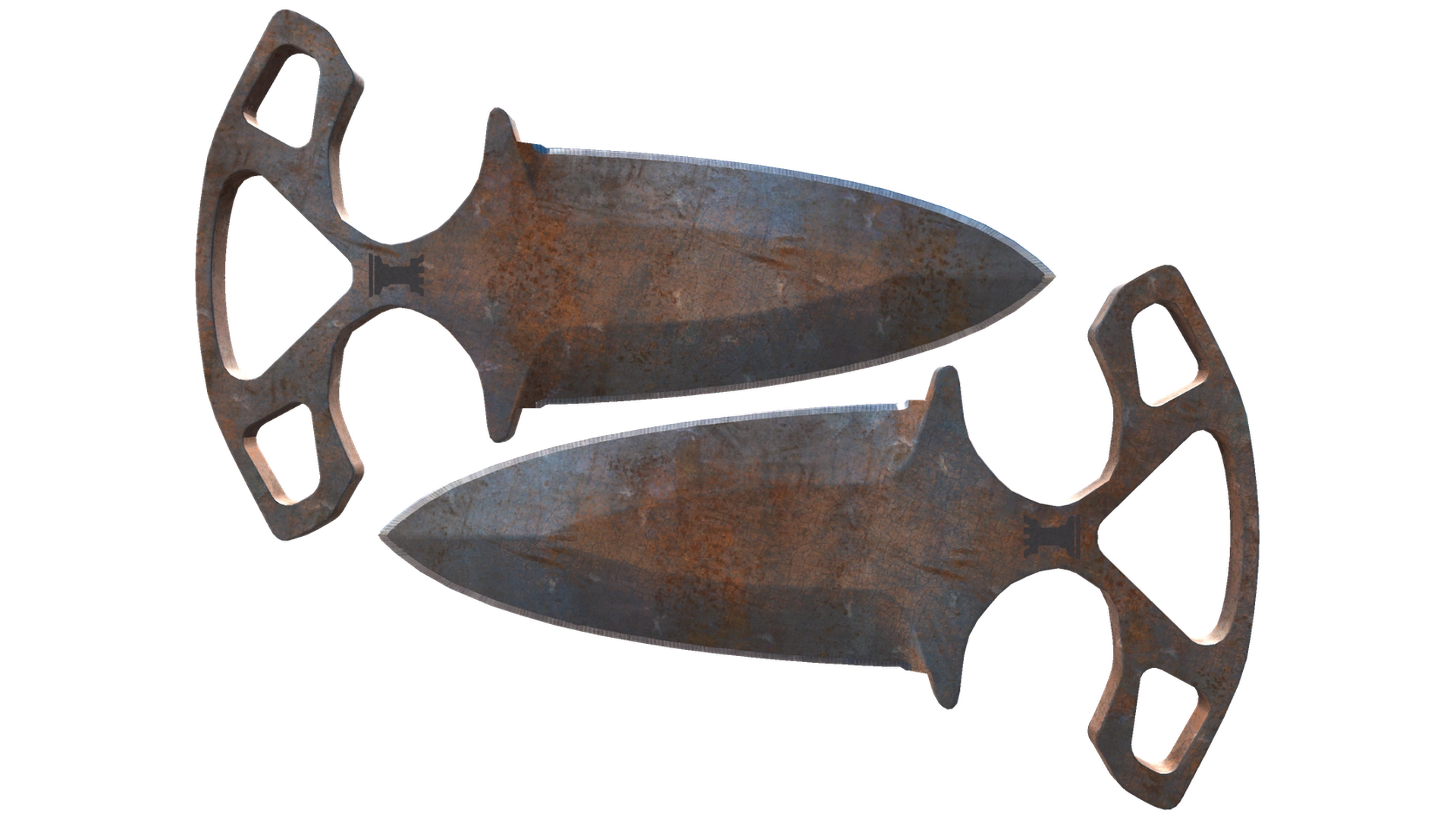 ★ StatTrak™ Shadow Daggers | Rust Coat (Battle-Scarred)