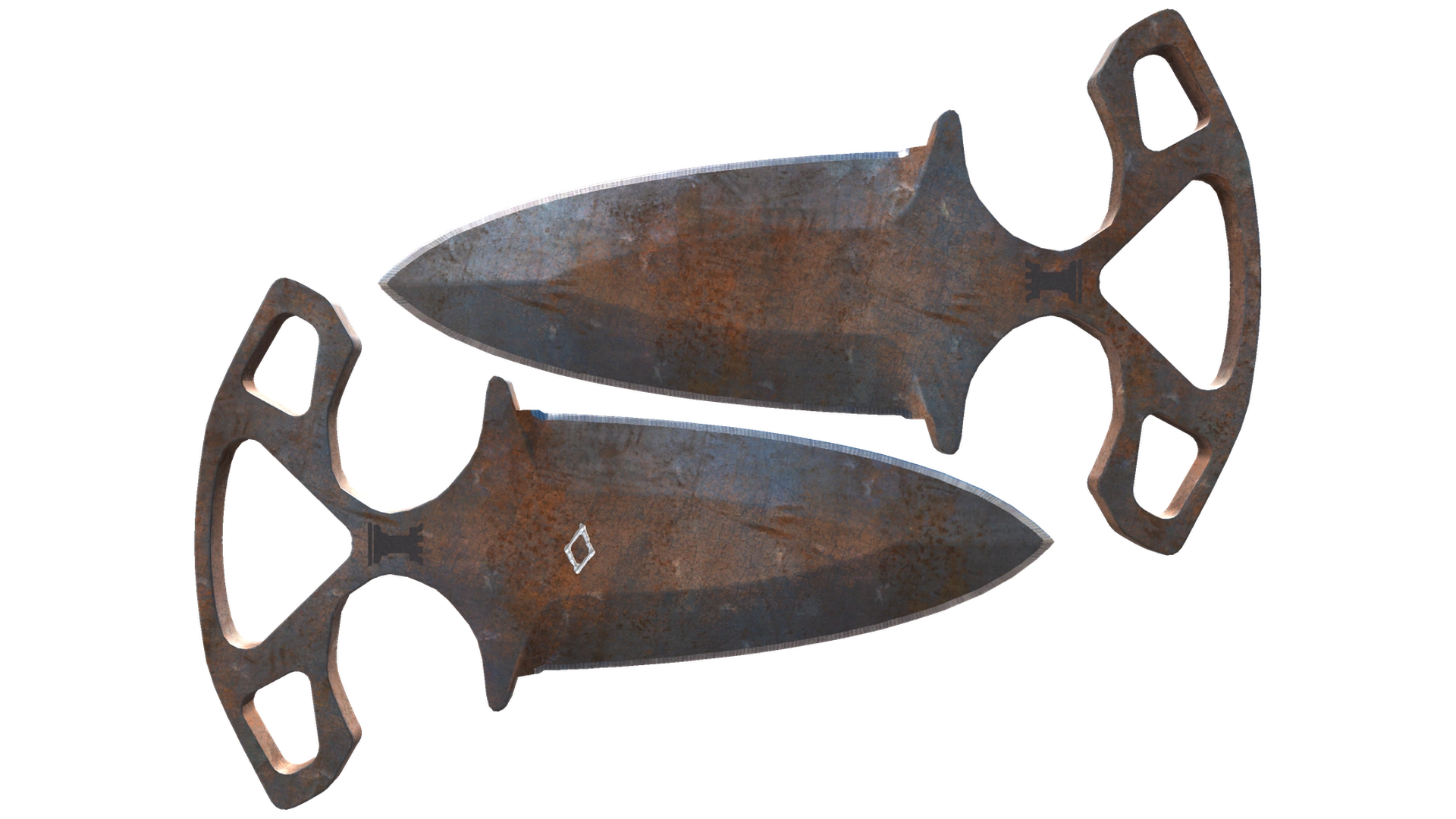 ★ StatTrak™ Shadow Daggers | Rust Coat (Battle-Scarred)