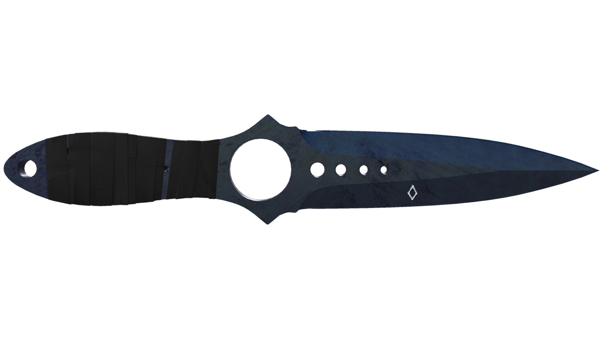 ★ StatTrak™ Skeleton Knife | Blue Steel (Well-Worn)
