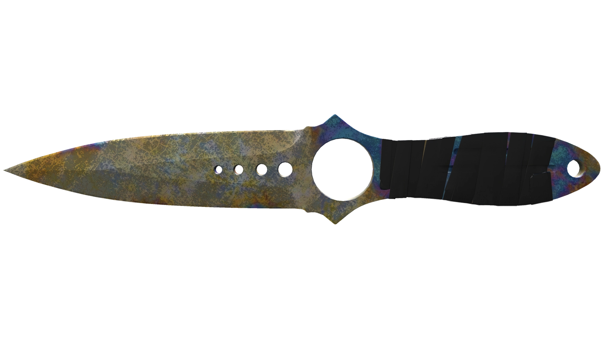 ★ StatTrak™ Skeleton Knife | Case Hardened (Battle-Scarred)