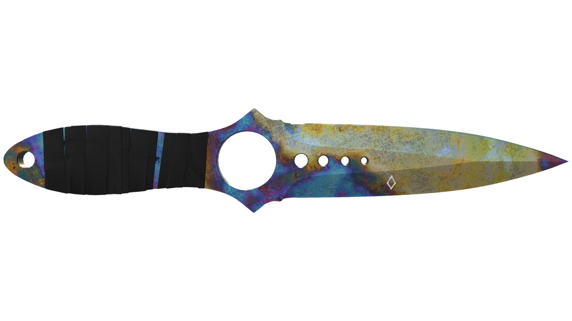 ★ StatTrak™ Skeleton Knife | Case Hardened (Field-Tested)