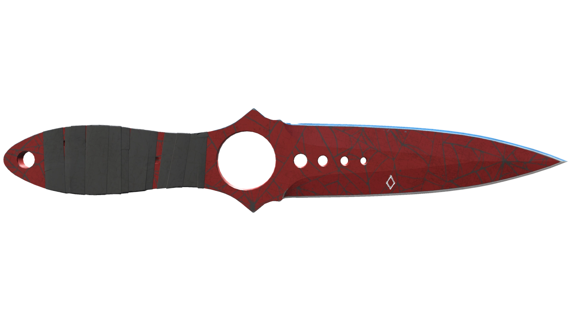 ★ StatTrak™ Skeleton Knife | Crimson Web (Battle-Scarred)