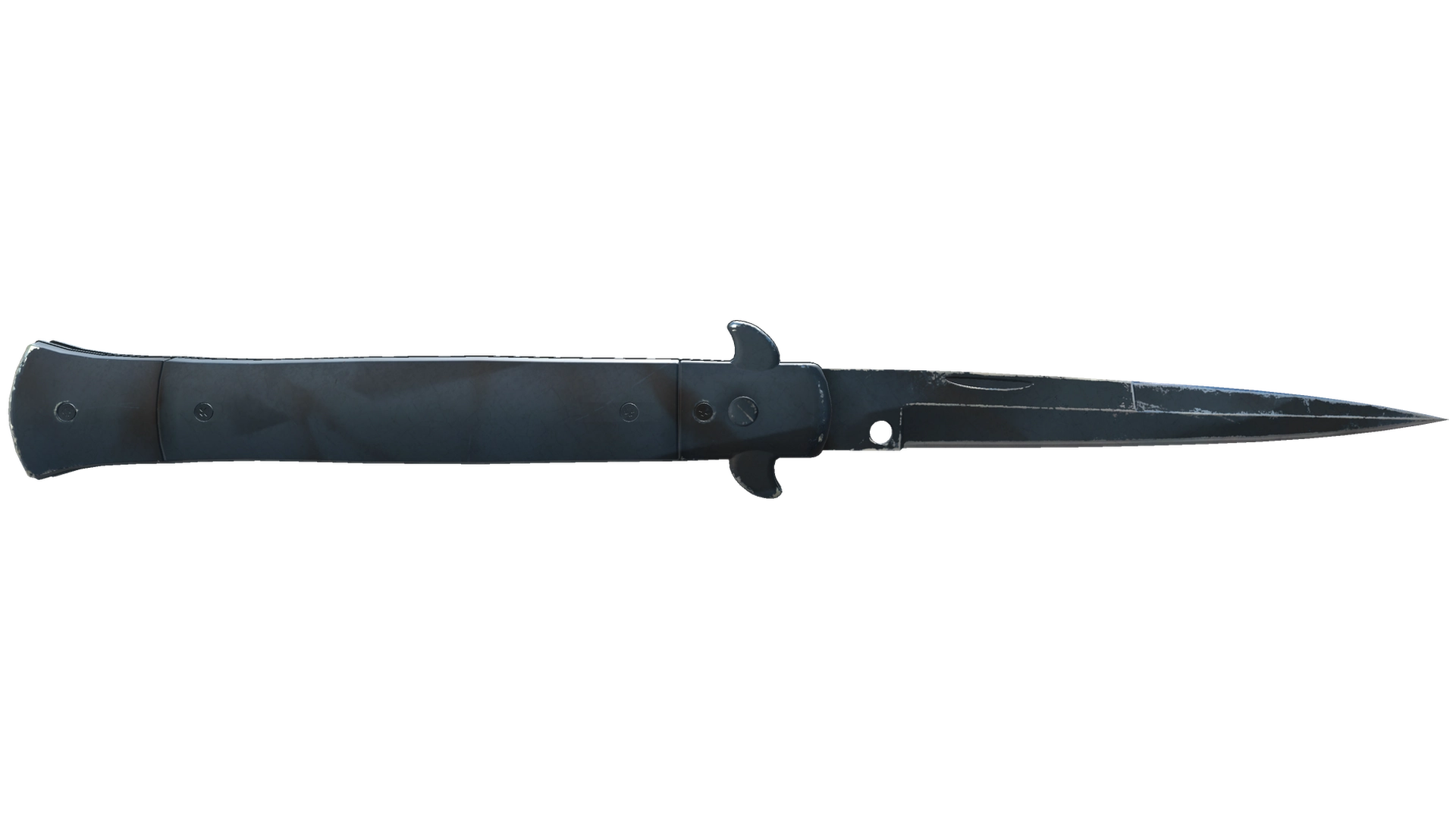 ★ StatTrak™ Stiletto Knife | Night Stripe (Well-Worn)