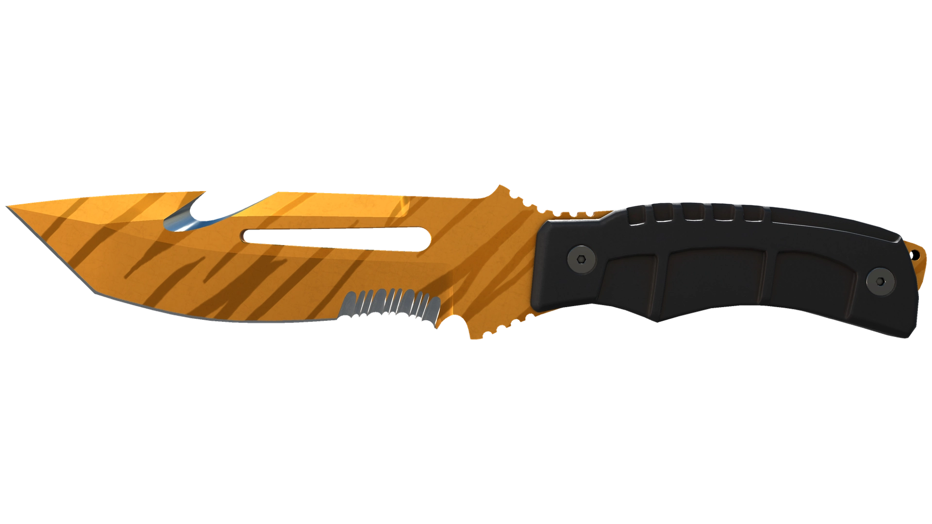 ★ StatTrak™ Survival Knife | Tiger Tooth (Factory New)