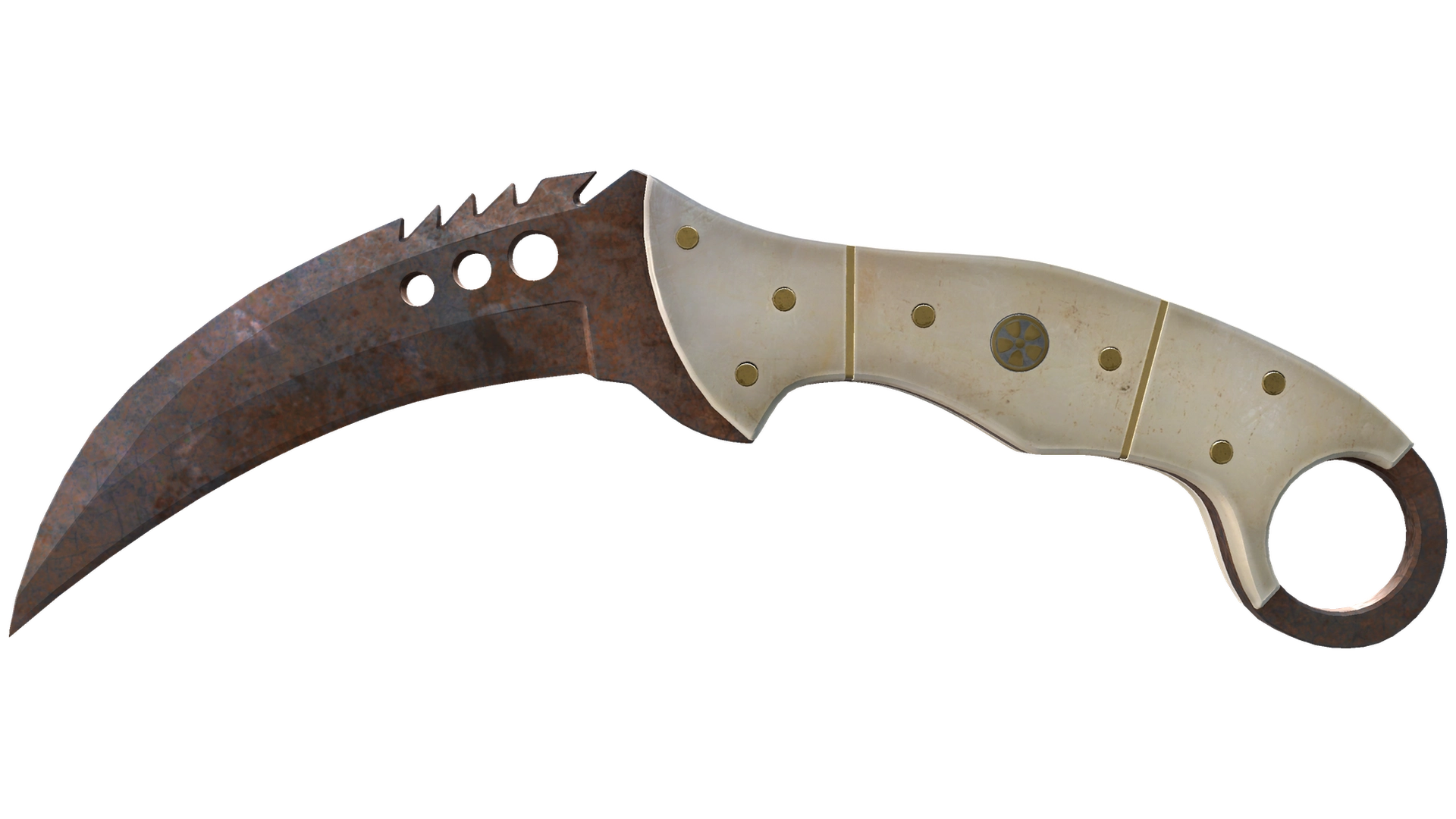 ★ StatTrak™ Talon Knife | Rust Coat (Battle-Scarred)
