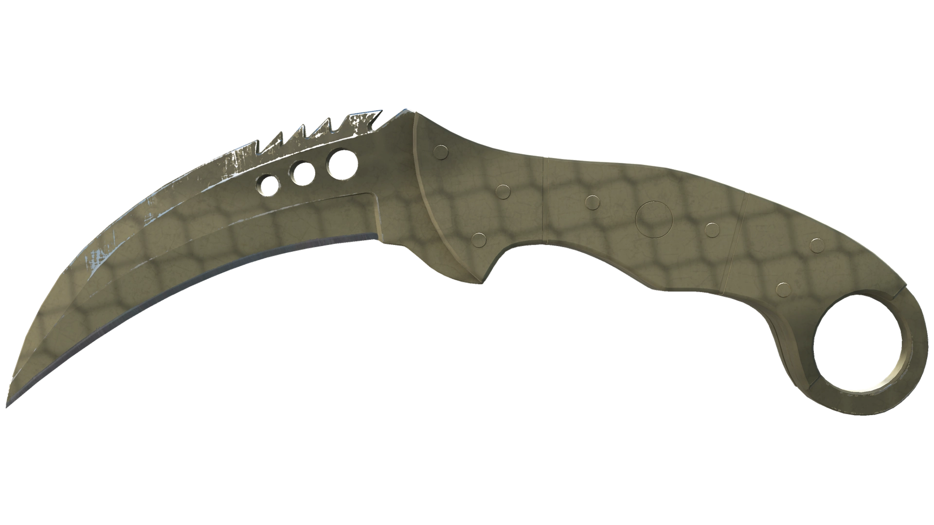 ★ StatTrak™ Talon Knife | Safari Mesh (Field-Tested)