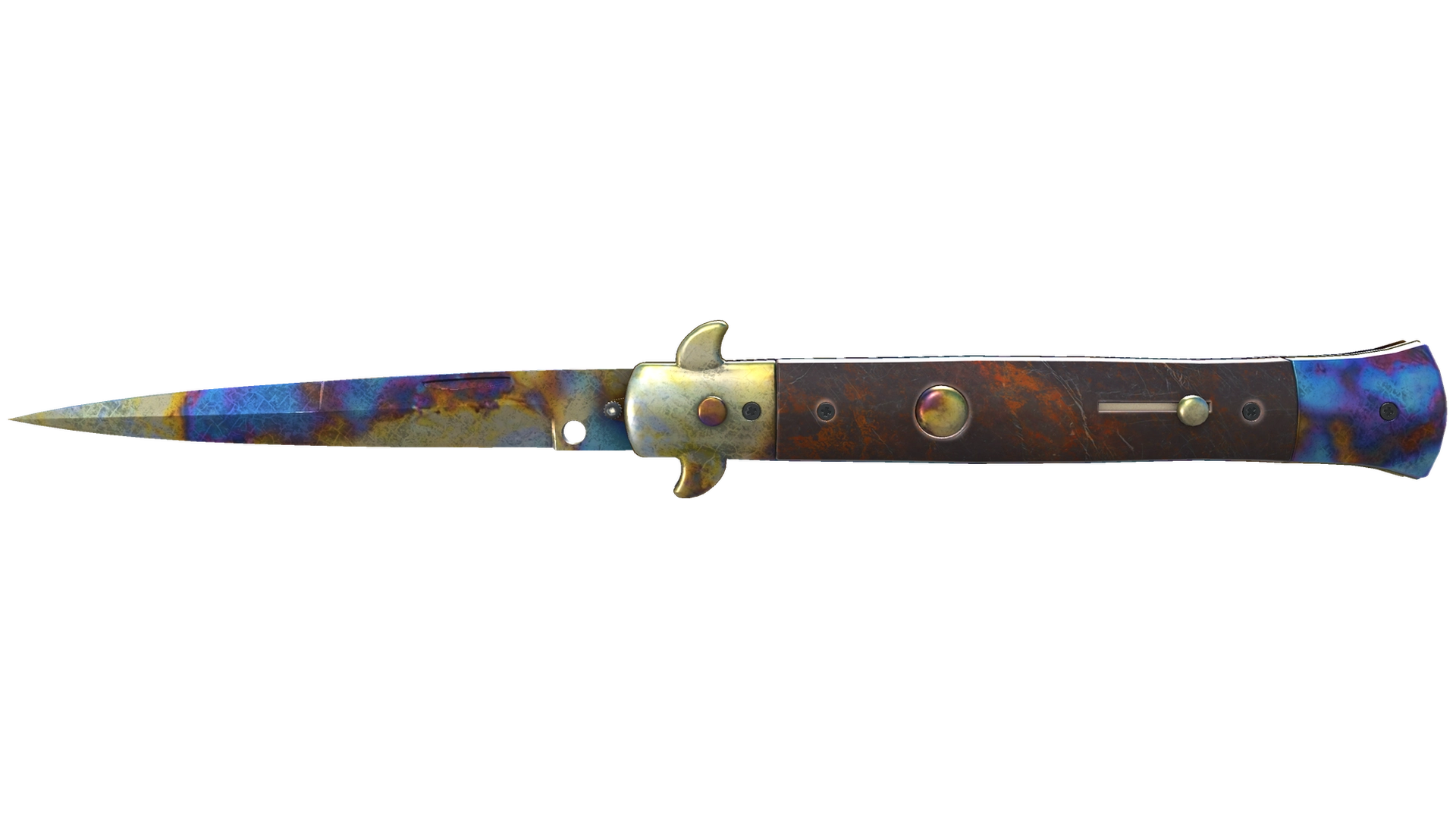 ★ Stiletto Knife | Case Hardened (Field-Tested)