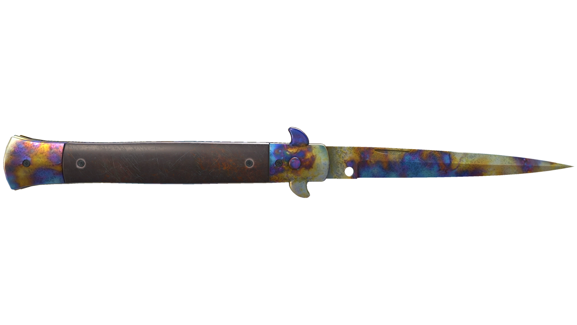★ Stiletto Knife | Case Hardened (Field-Tested)